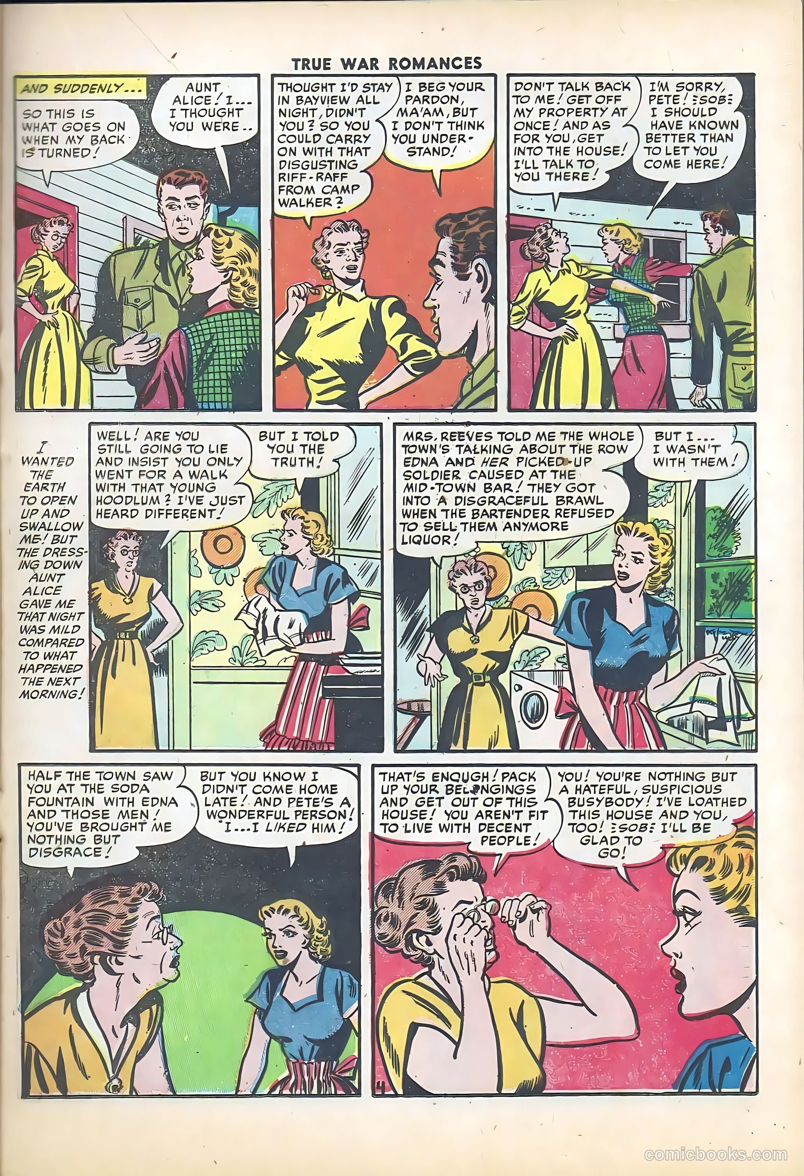 True War Romances #5 — page 21 of 36