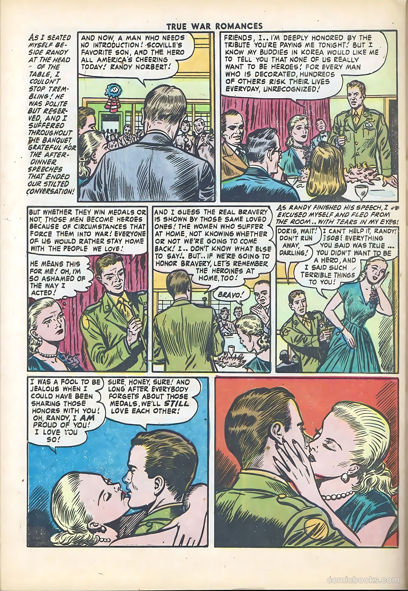 True War Romances #5 — page 32 of 36