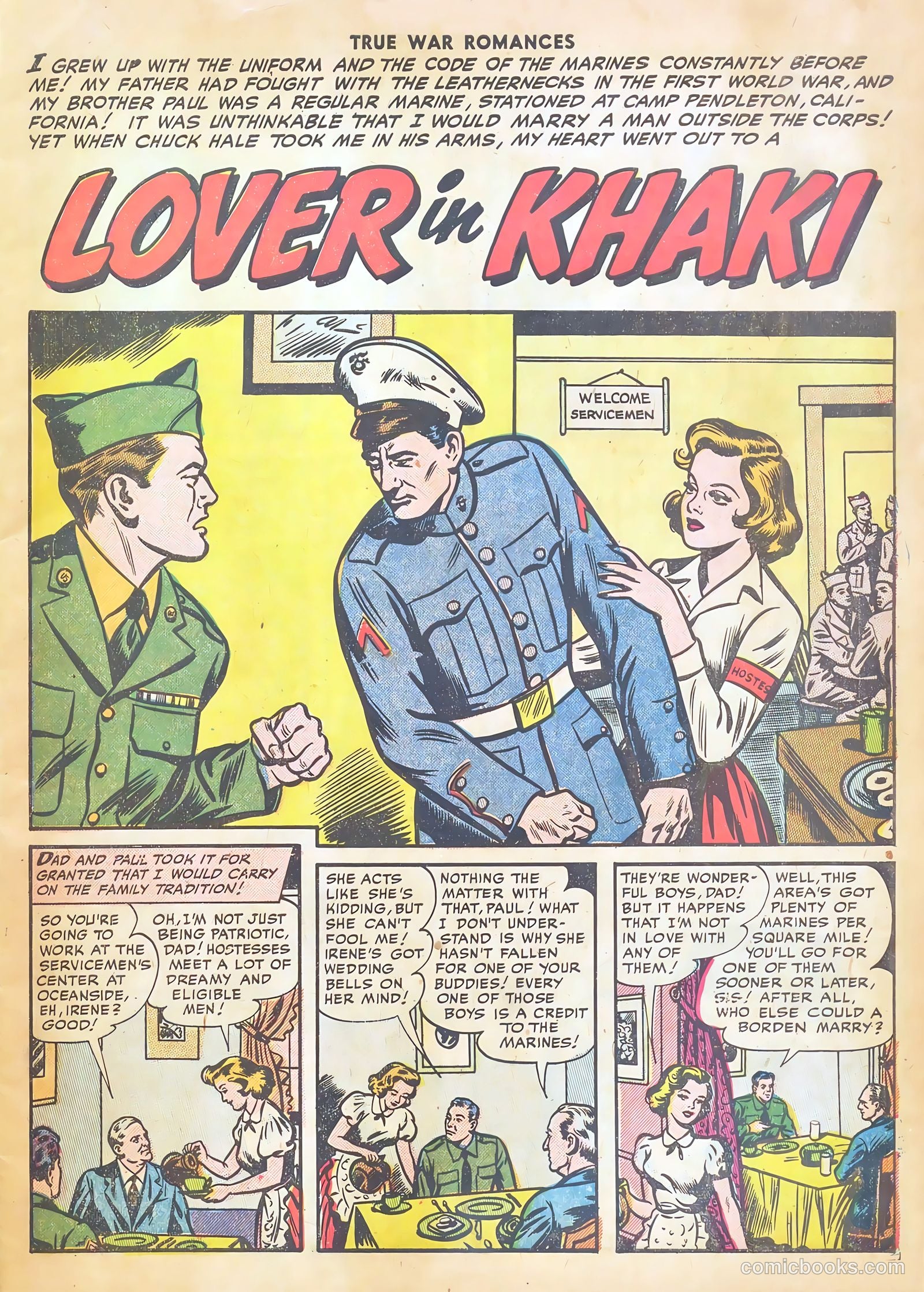 True War Romances #6 — page 3 of 37