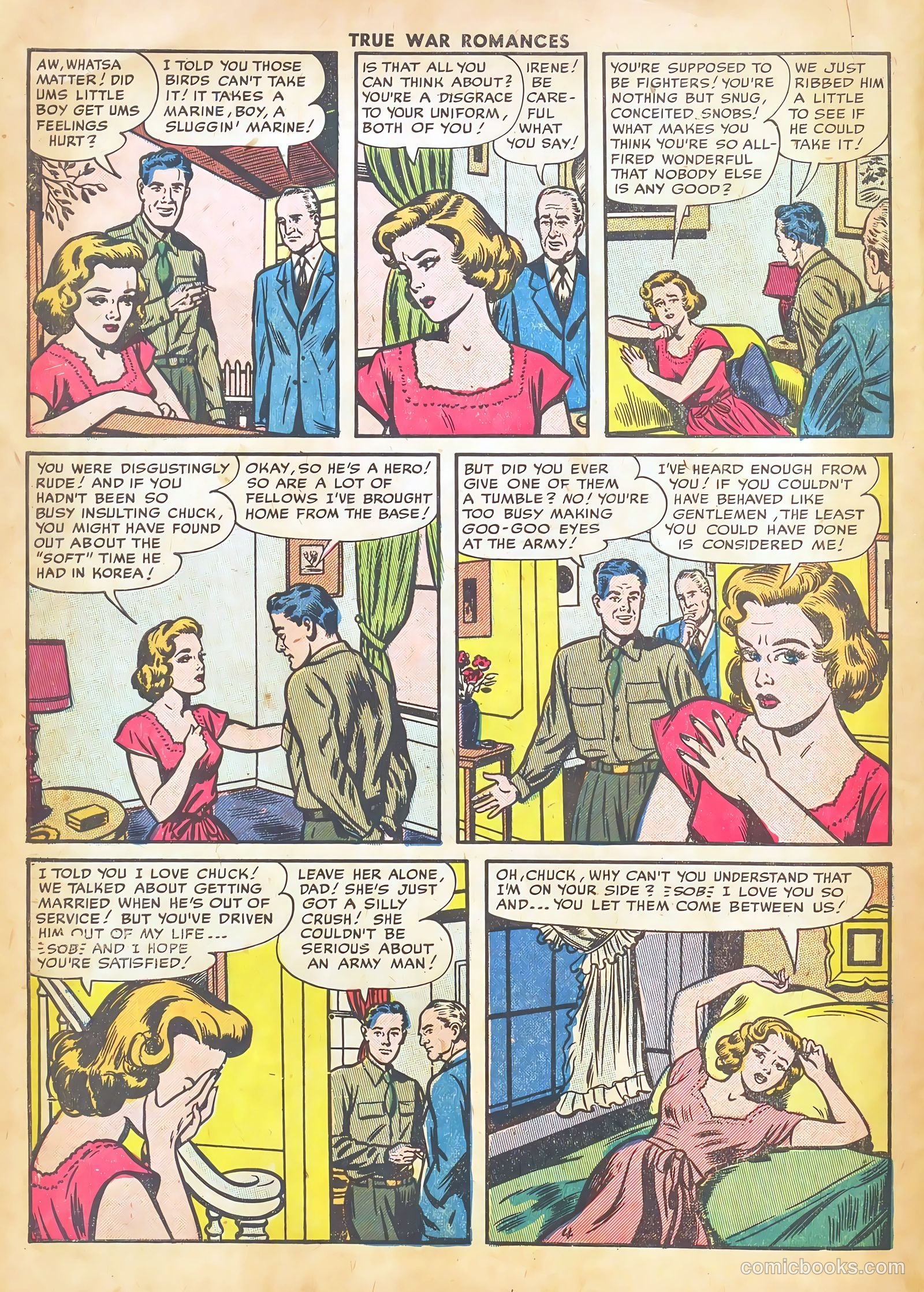 True War Romances #6 — page 6 of 37