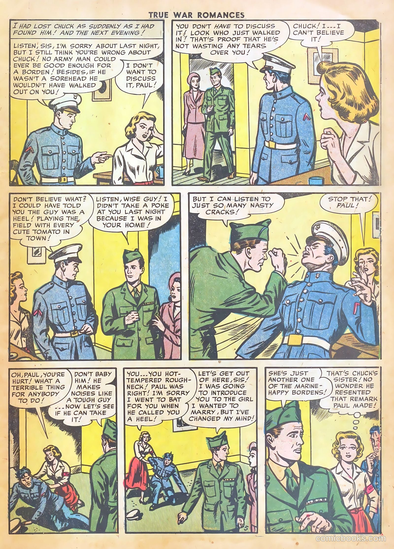 True War Romances #6 — page 7 of 37