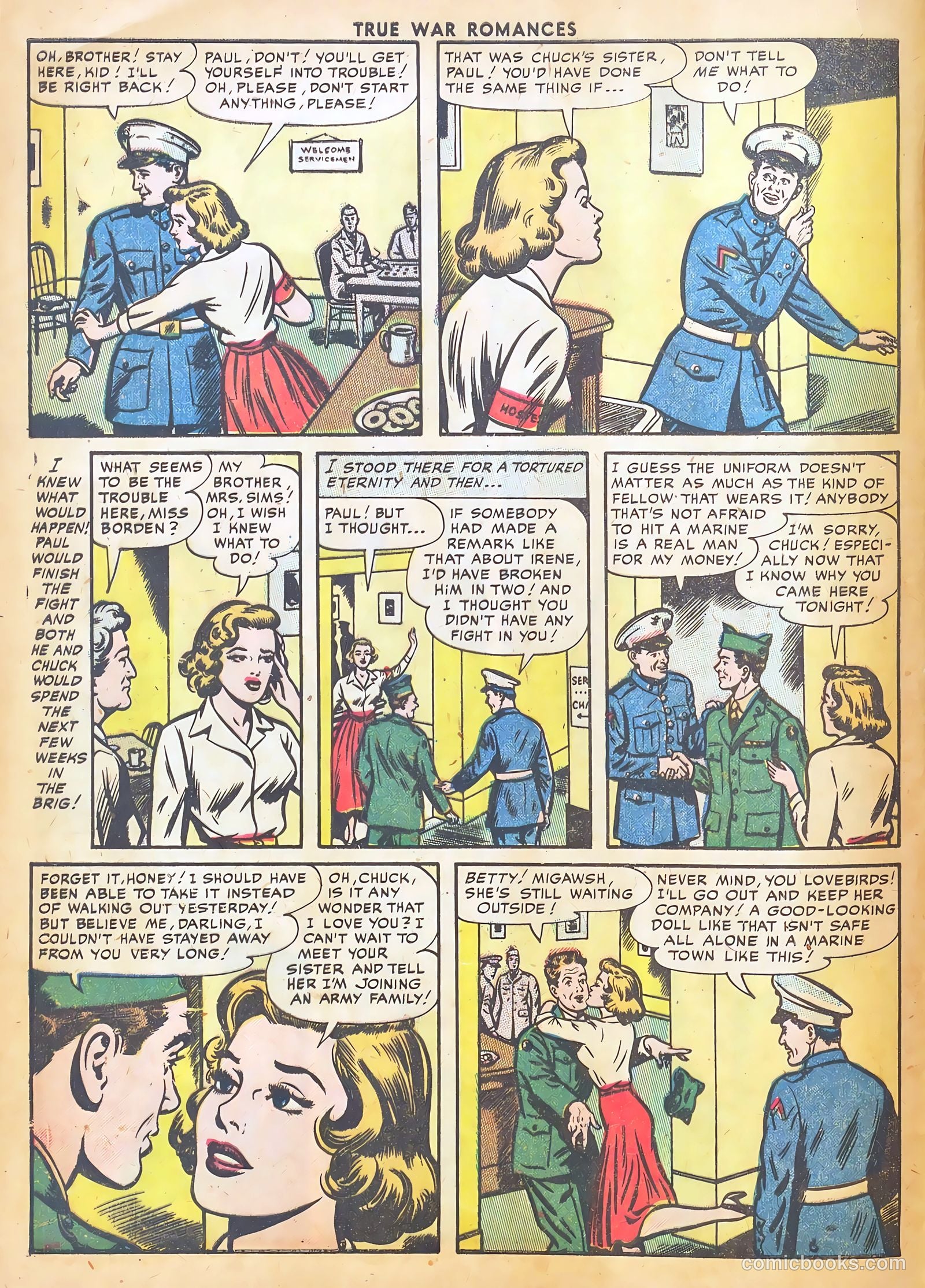 True War Romances #6 — page 8 of 37