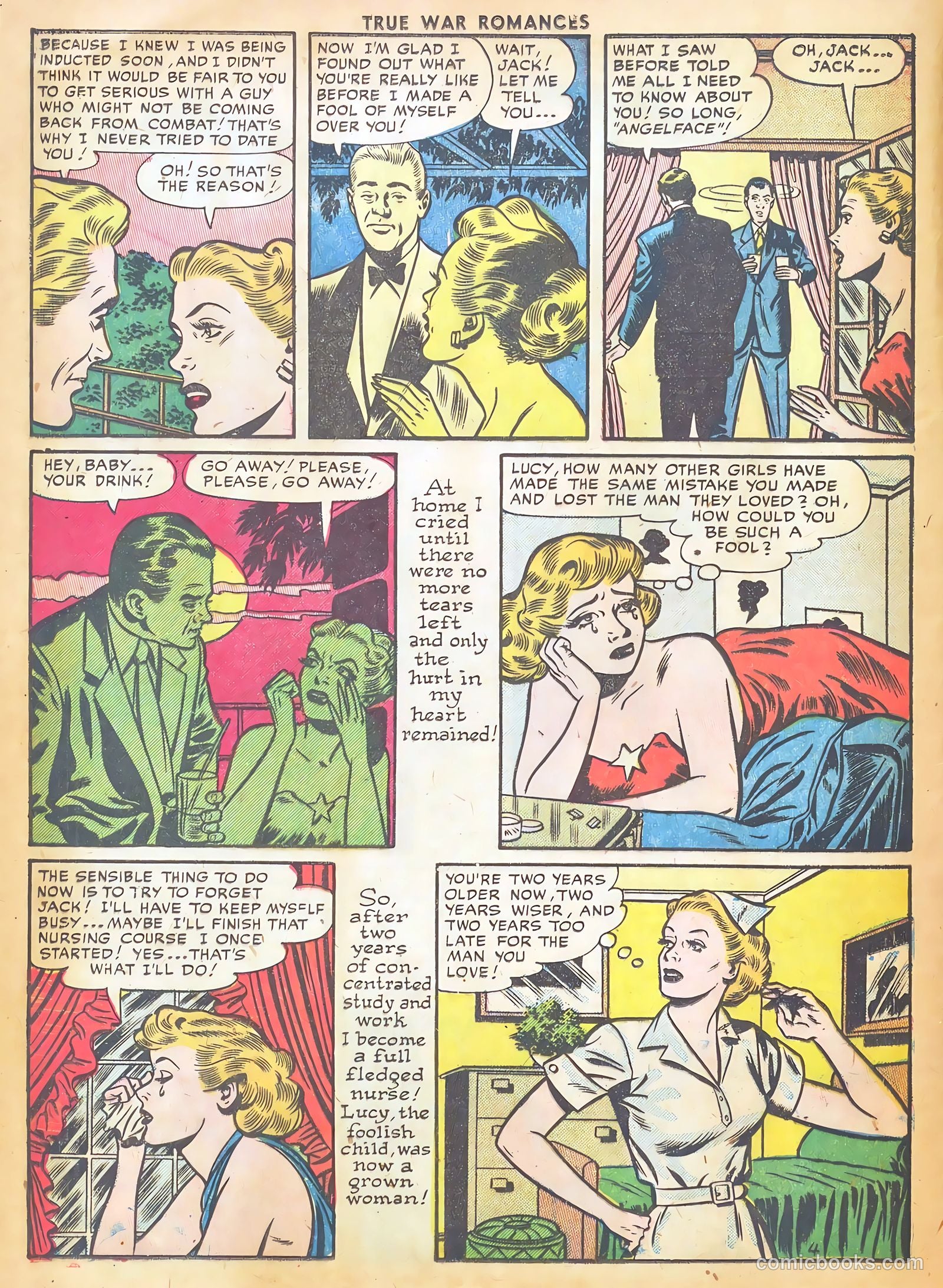 True War Romances #6 — page 12 of 37