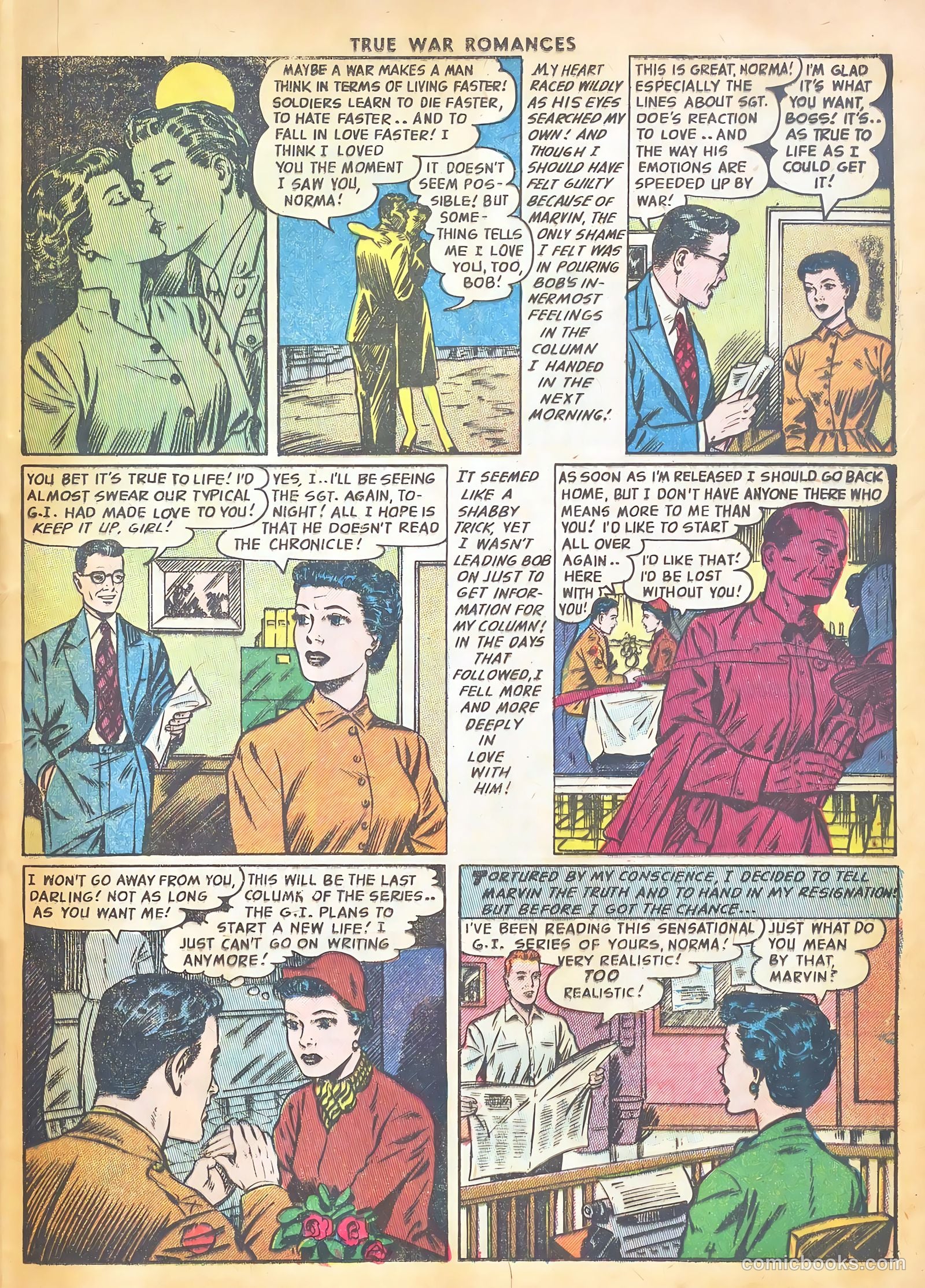 True War Romances #6 — page 21 of 37