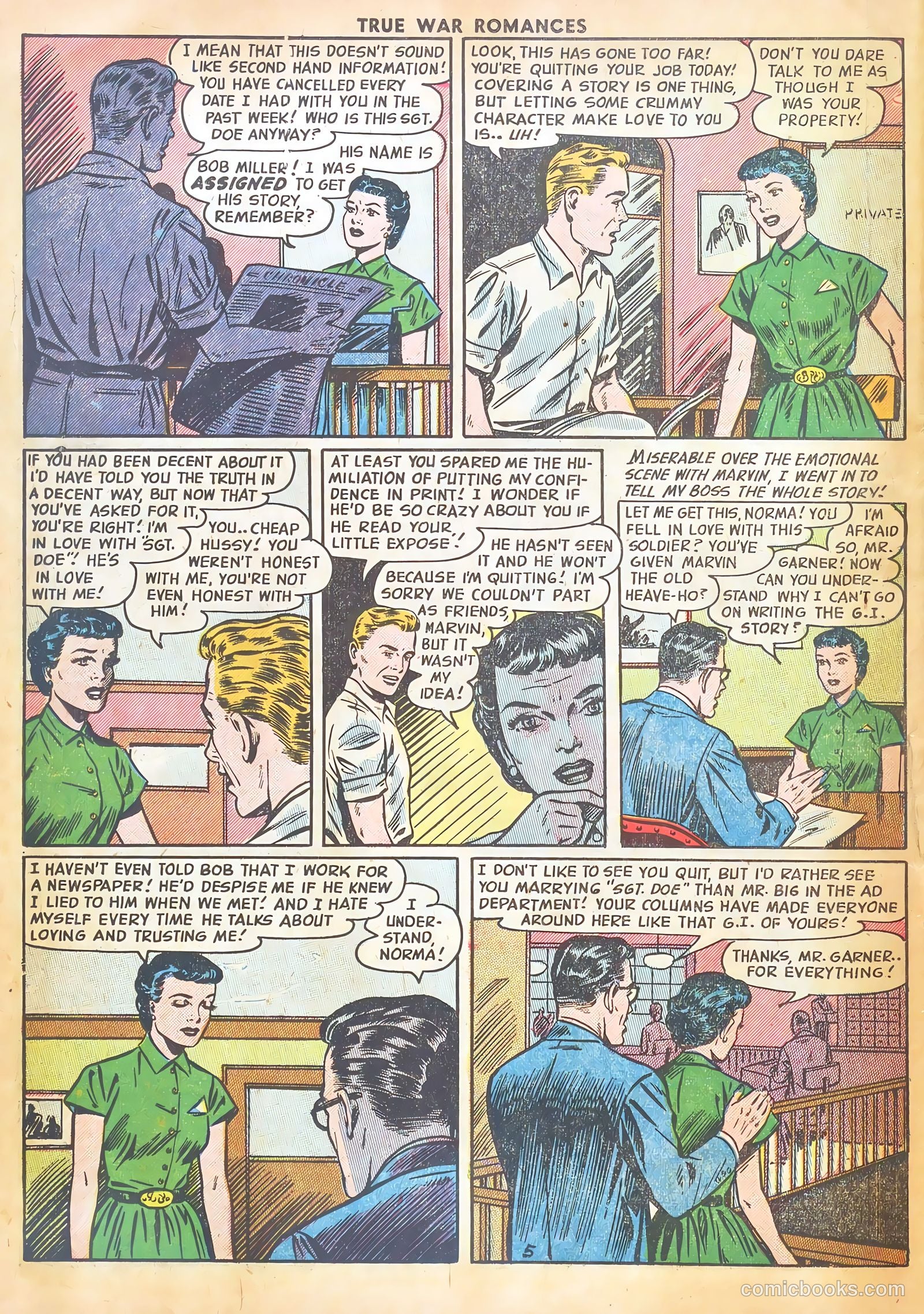 True War Romances #6 — page 22 of 37