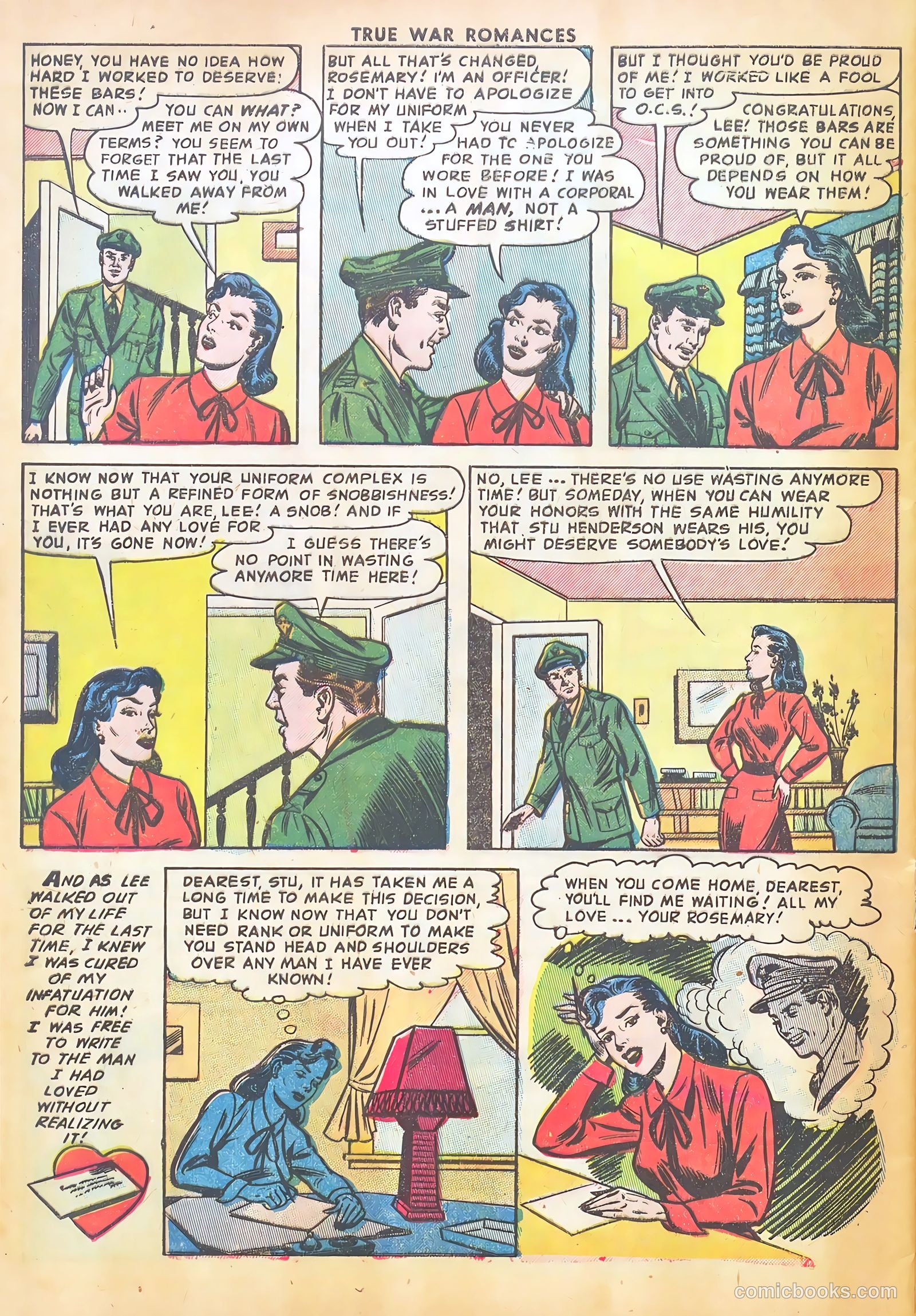 True War Romances #6 — page 32 of 37