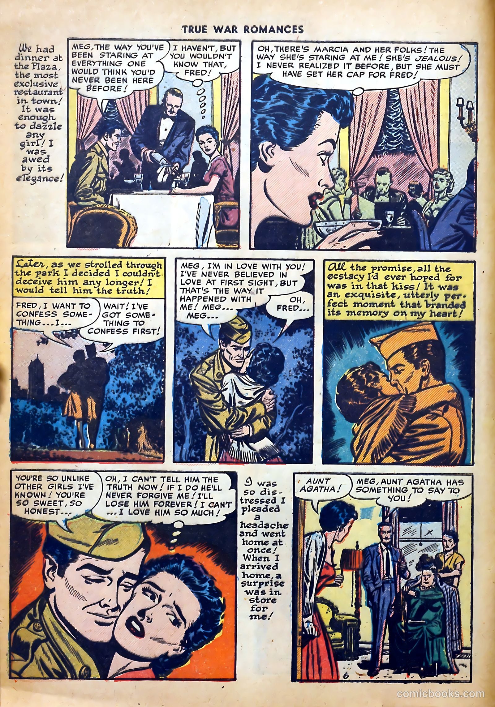 True War Romances #7 — page 8 of 36
