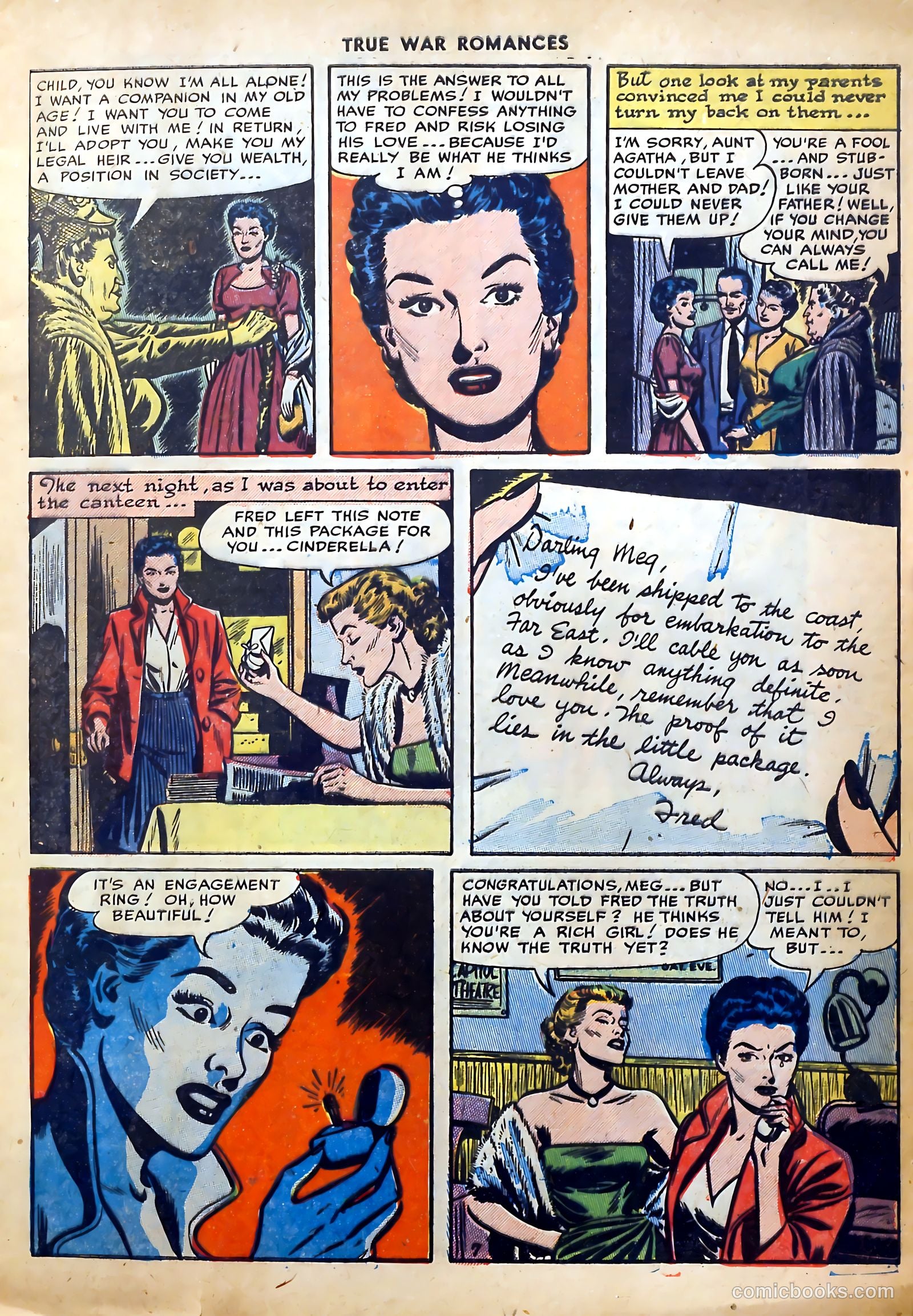 True War Romances #7 — page 9 of 36
