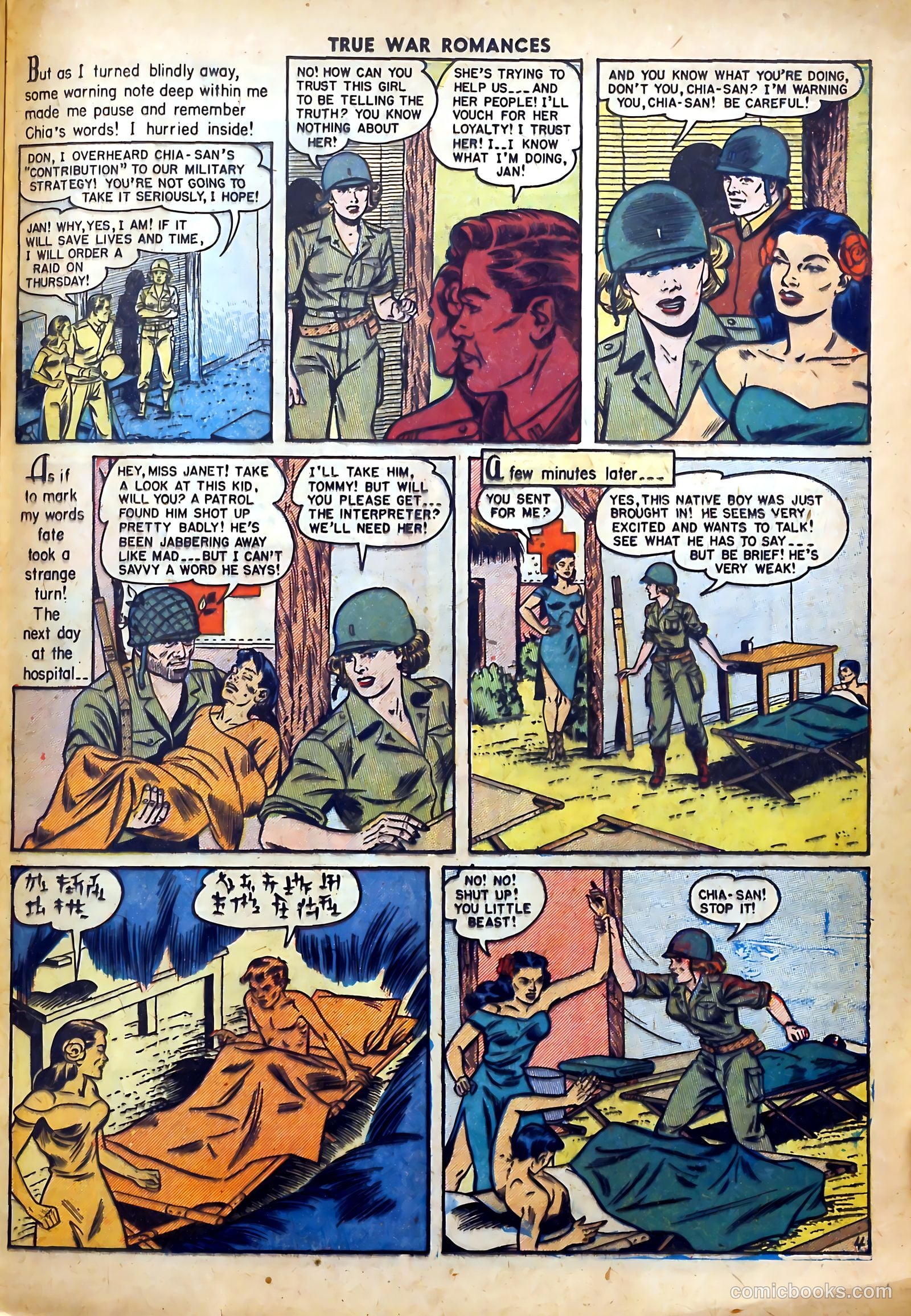 True War Romances #7 — page 21 of 36