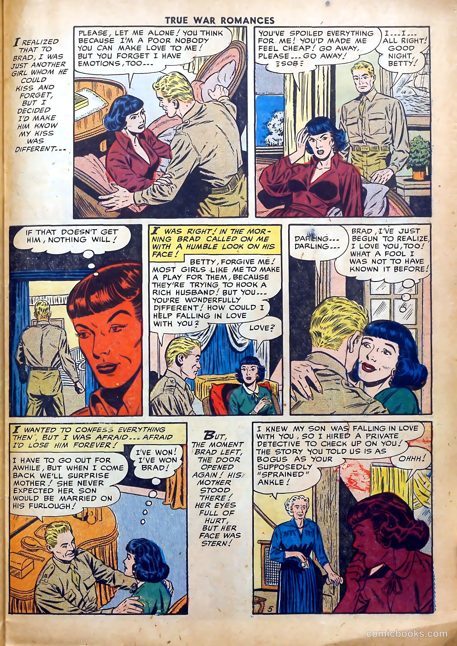 True War Romances #7 — page 31 of 36