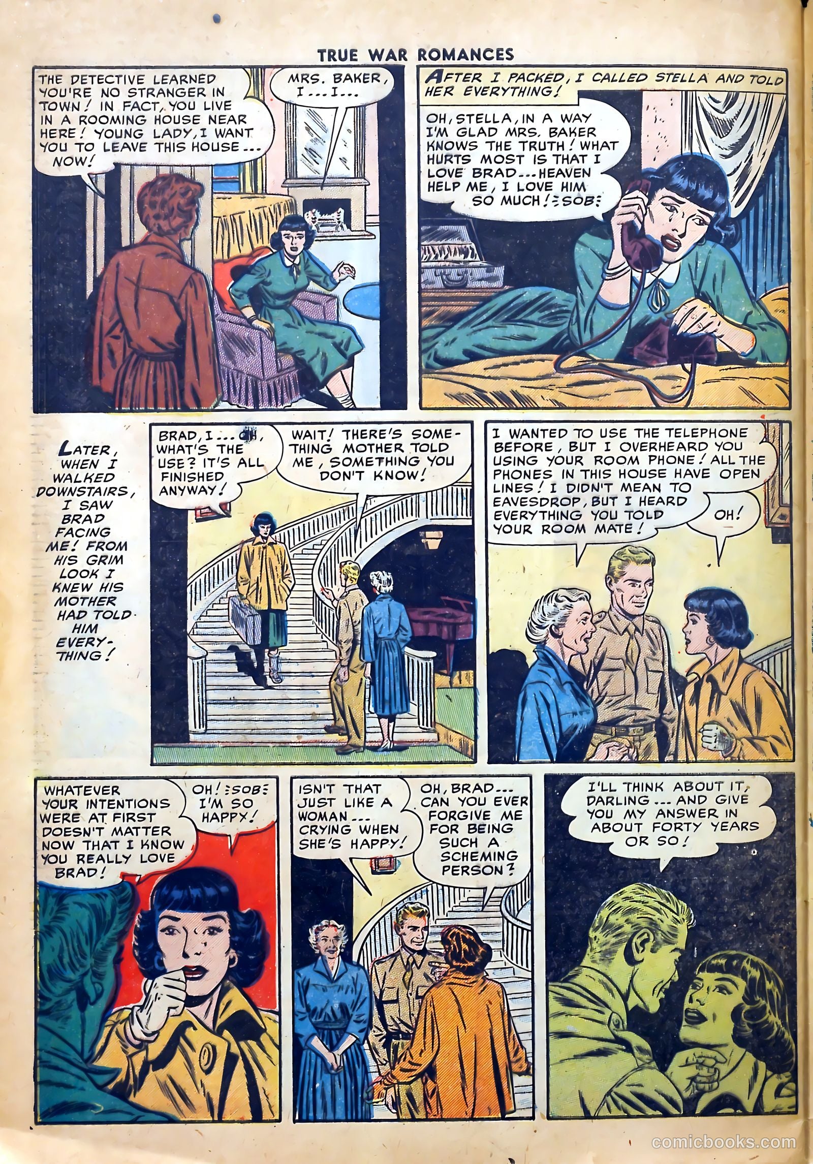 True War Romances #7 — page 32 of 36