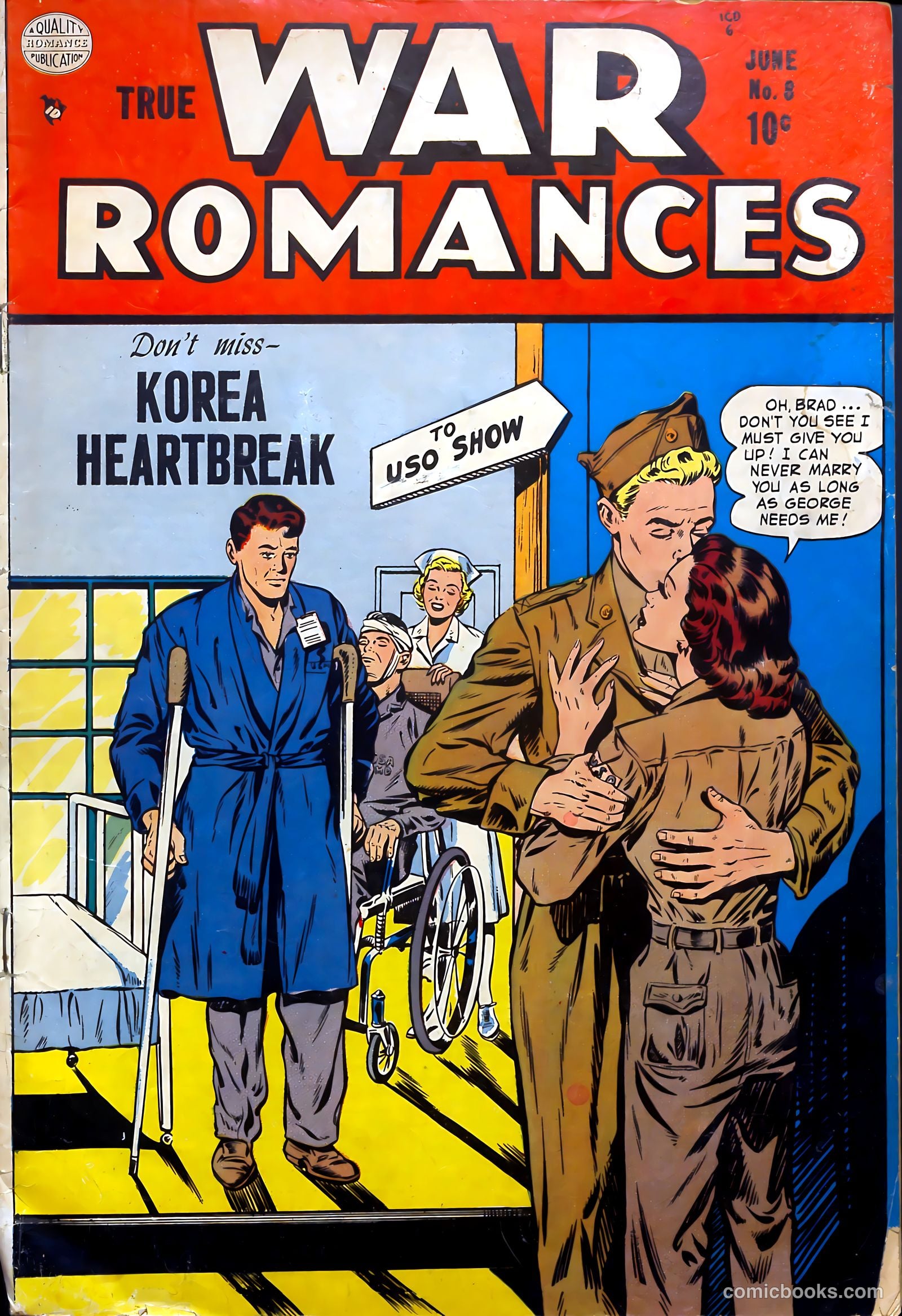 True War Romances #8 — page 1 of 36