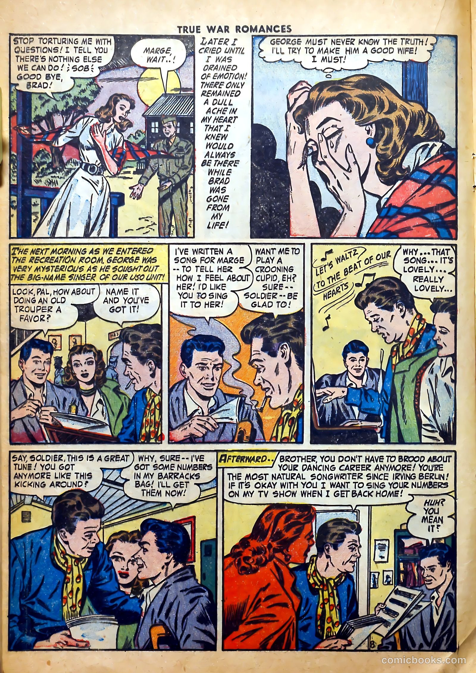 True War Romances #8 — page 16 of 36