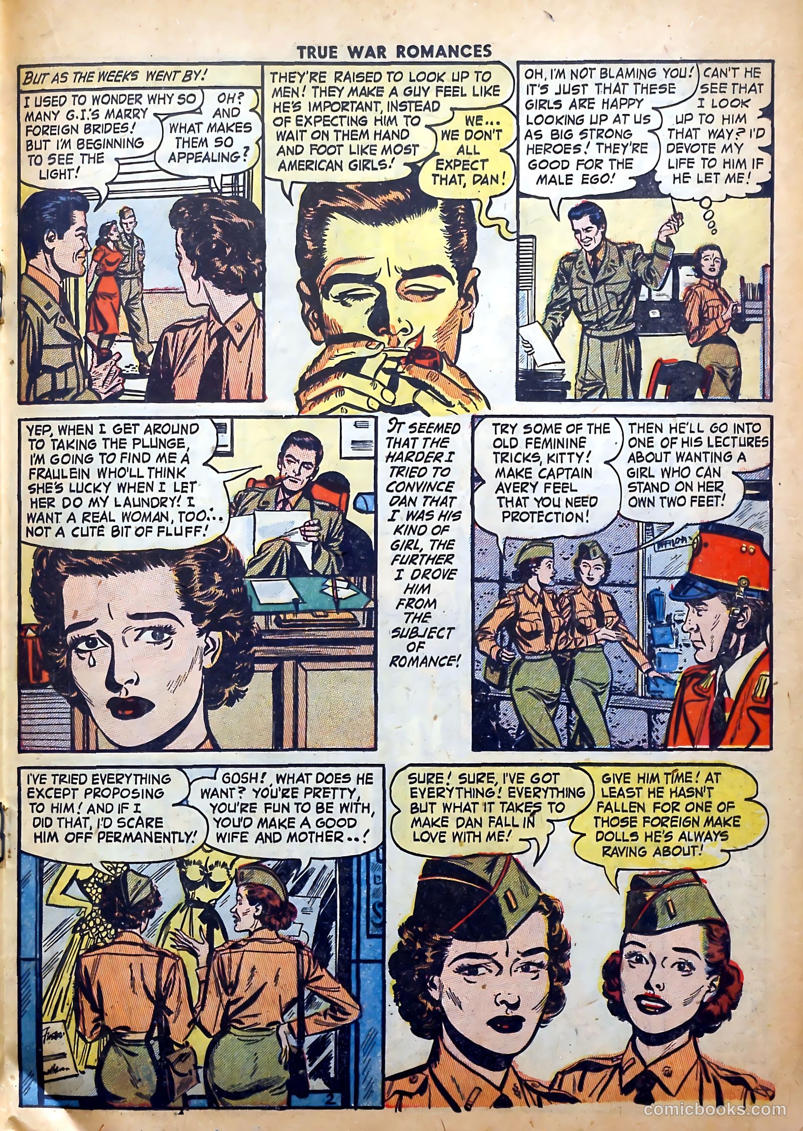 True War Romances #8 — page 19 of 36