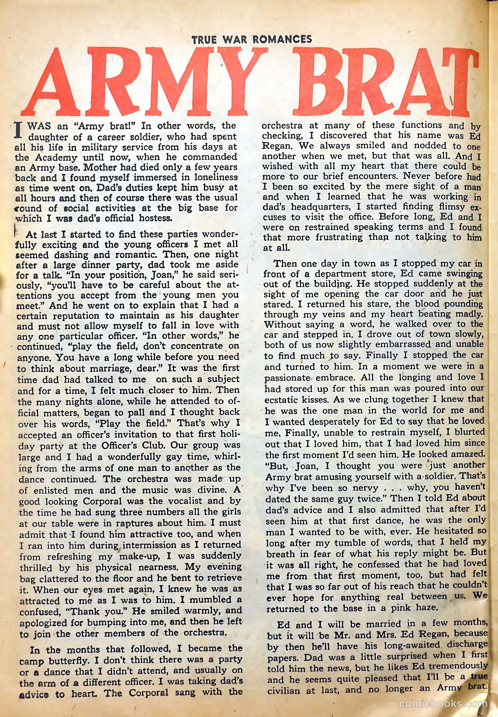True War Romances #8 — page 26 of 36