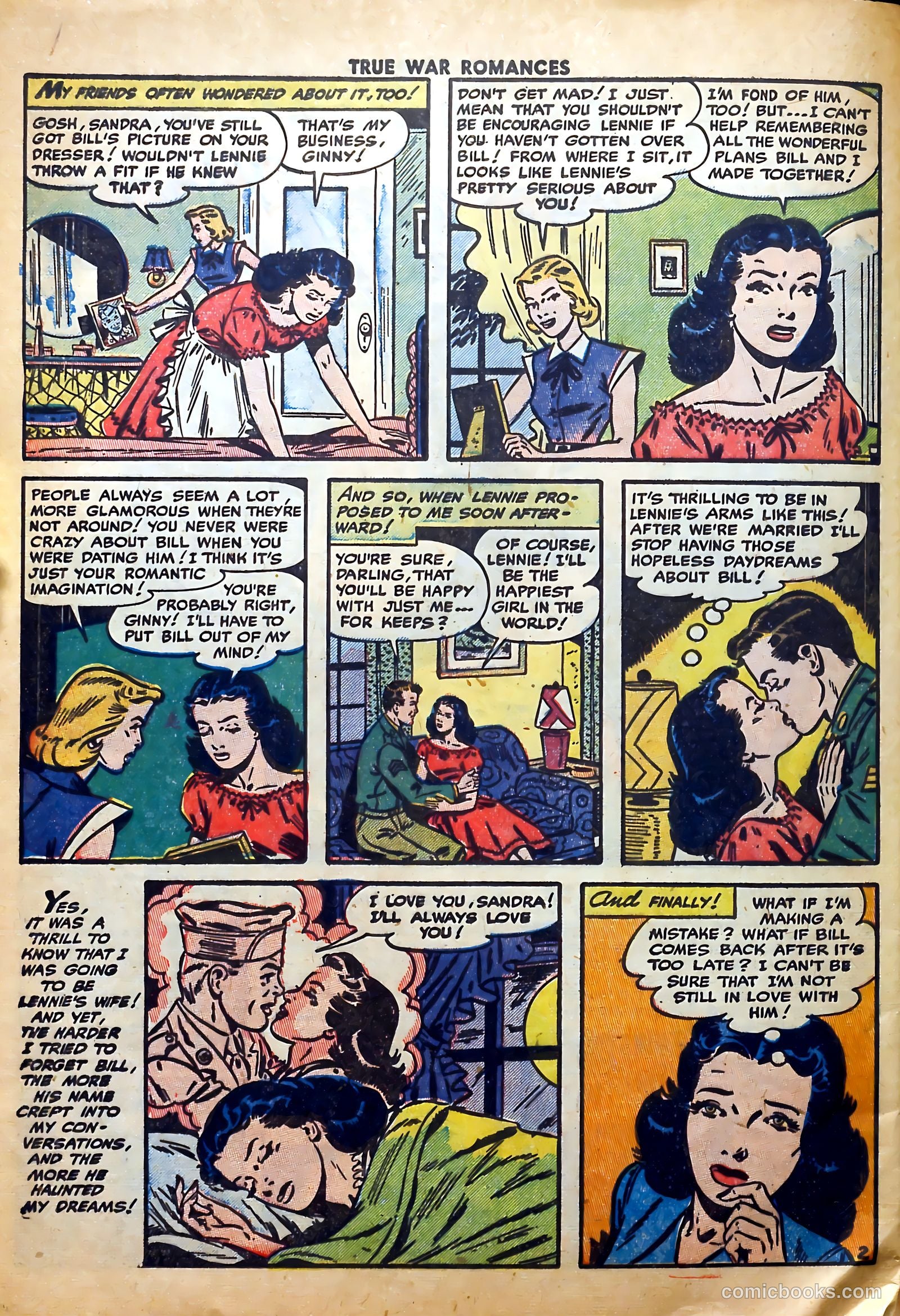True War Romances #8 — page 28 of 36