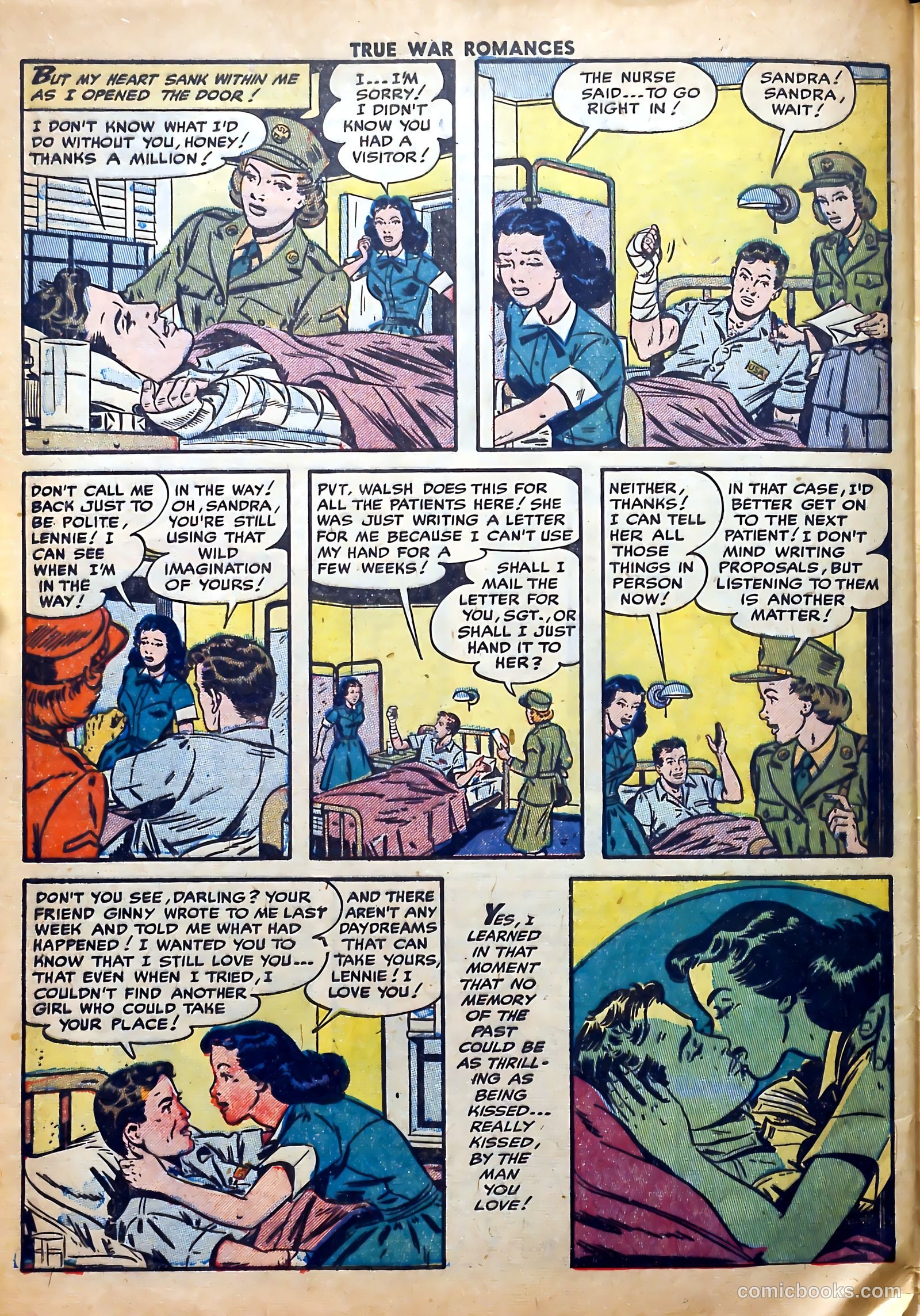 True War Romances #8 — page 32 of 36