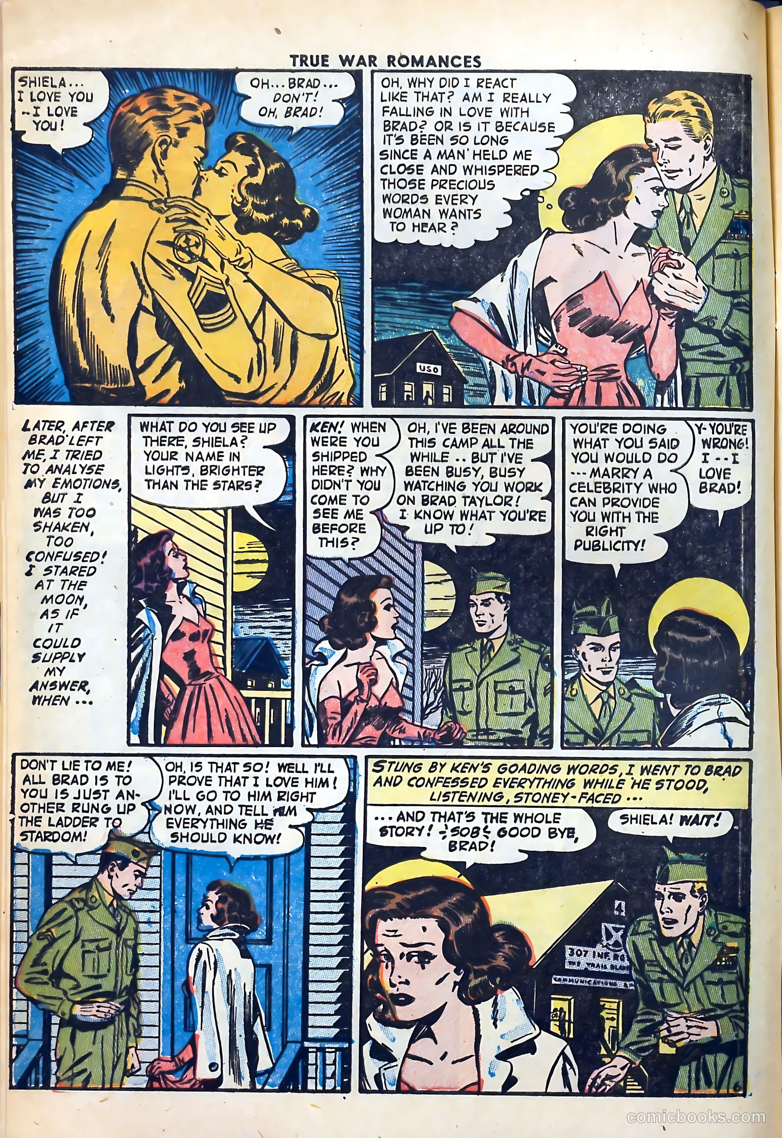 True War Romances #9 — page 8 of 36