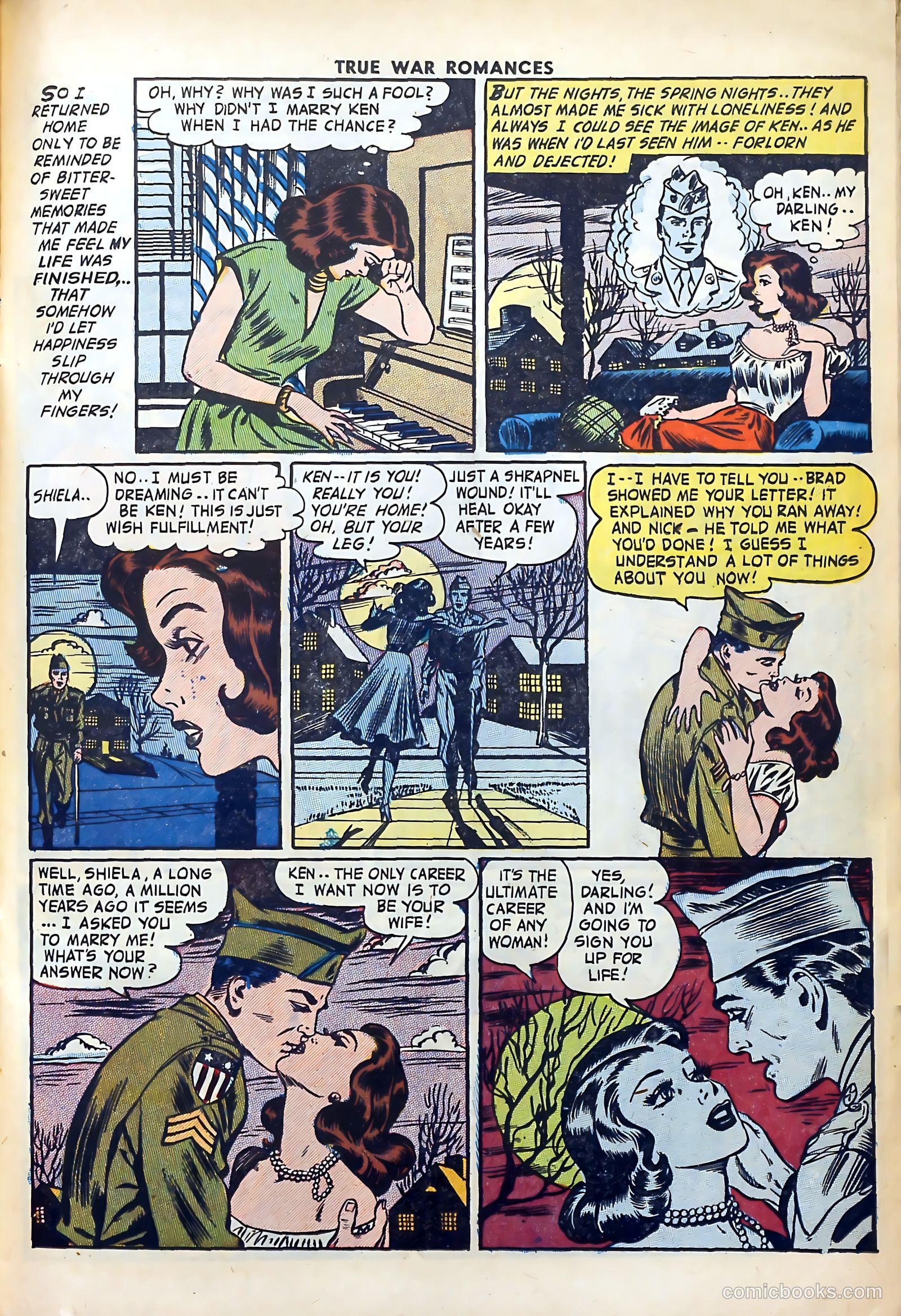 True War Romances #9 — page 11 of 36