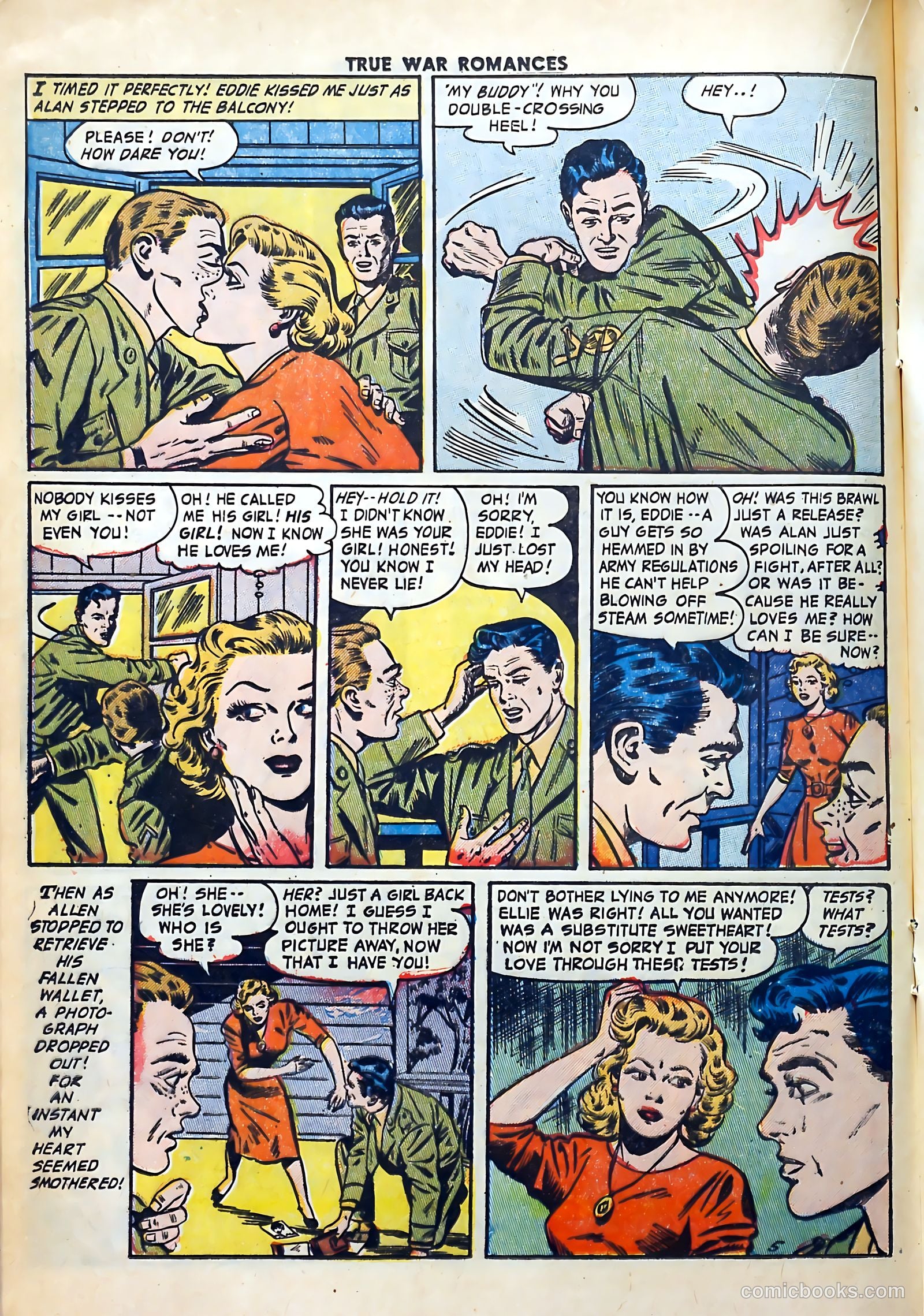 True War Romances #9 — page 16 of 36