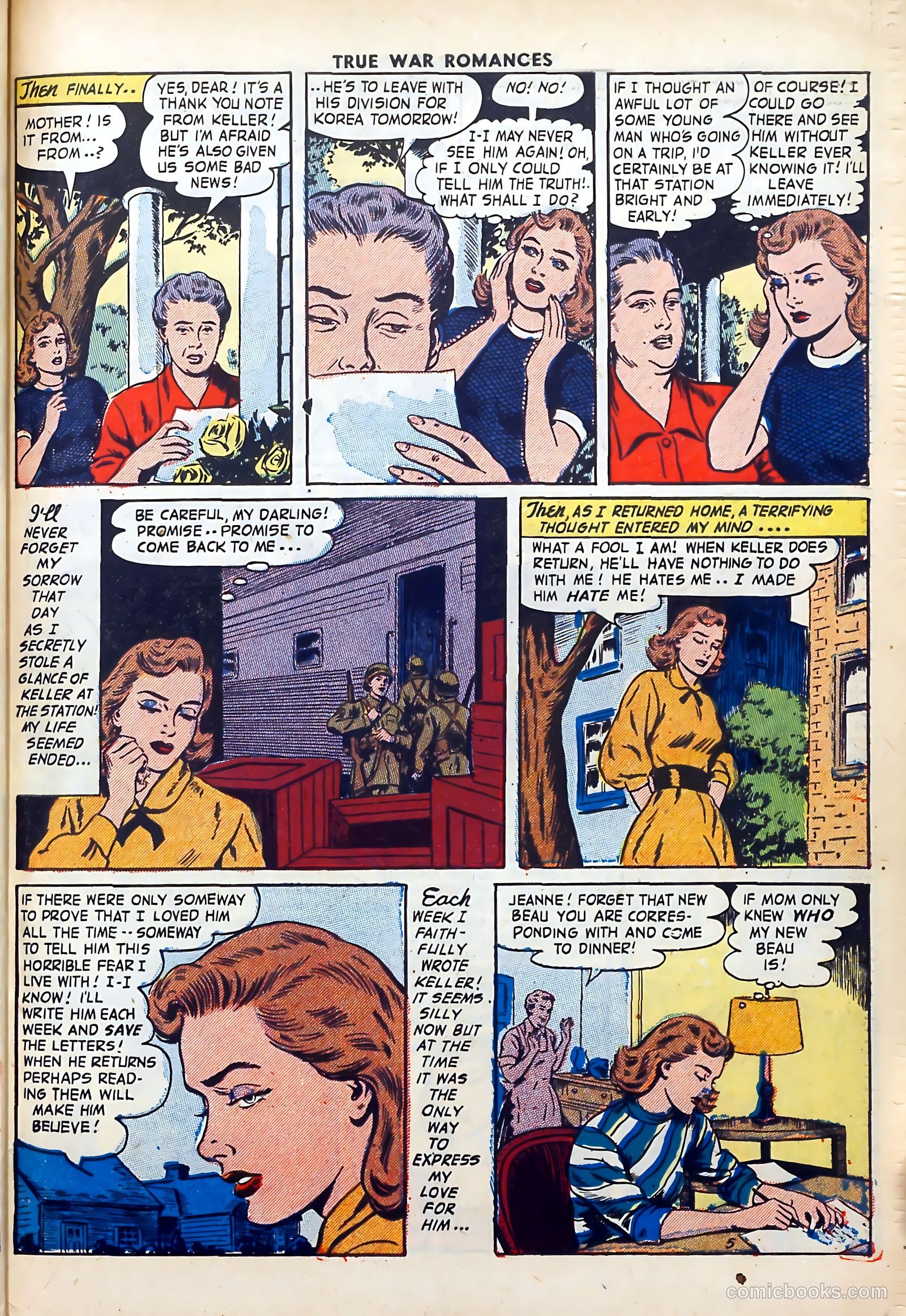 True War Romances #9 — page 31 of 36
