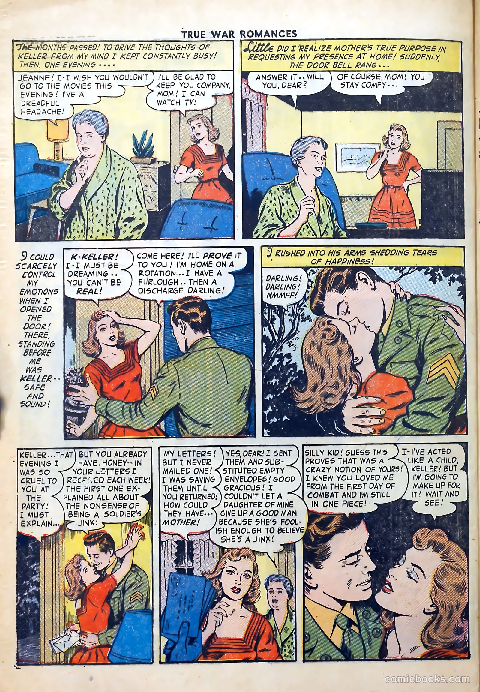 True War Romances #9 — page 32 of 36