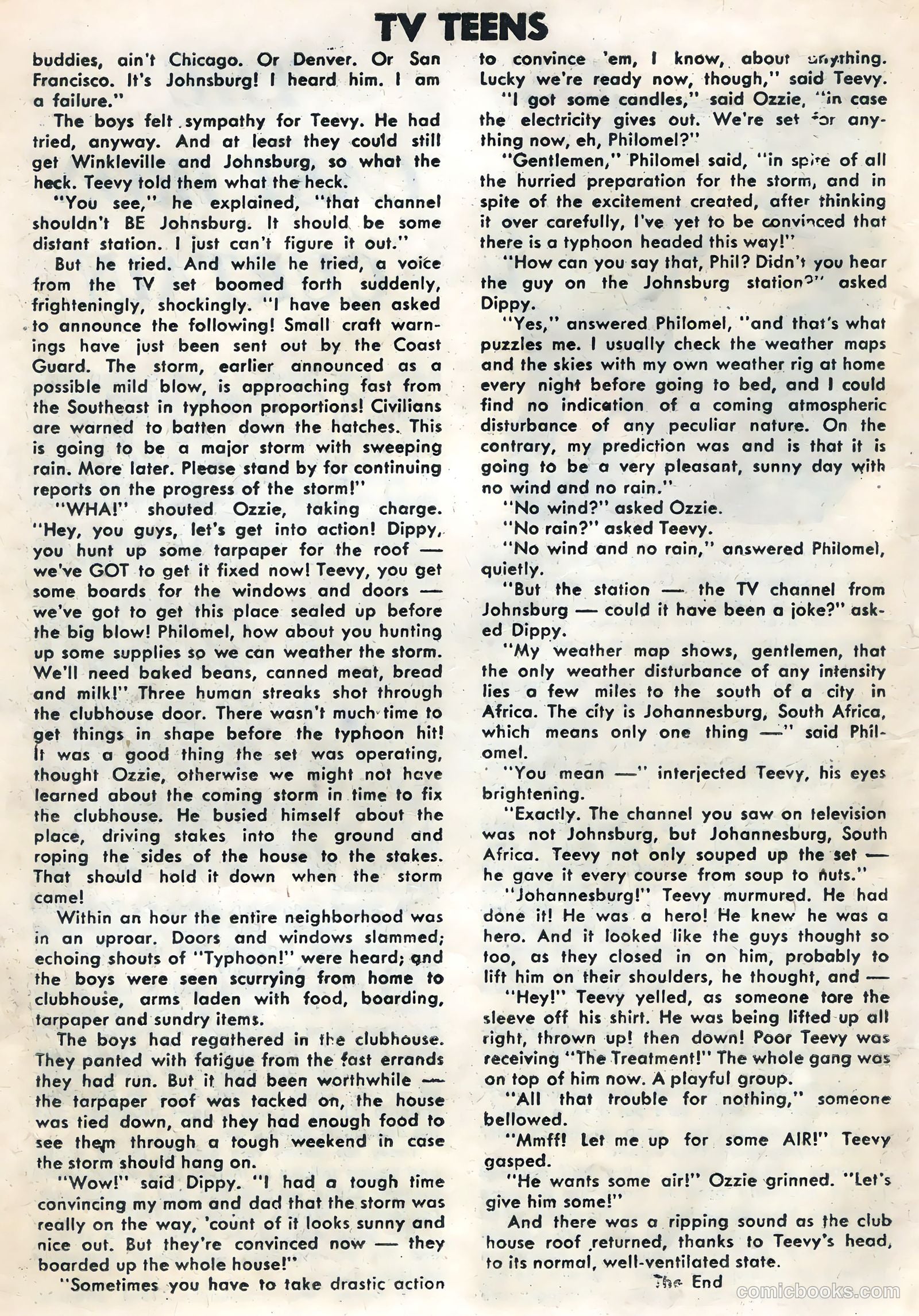 TV Teens #3 — page 18 of 36