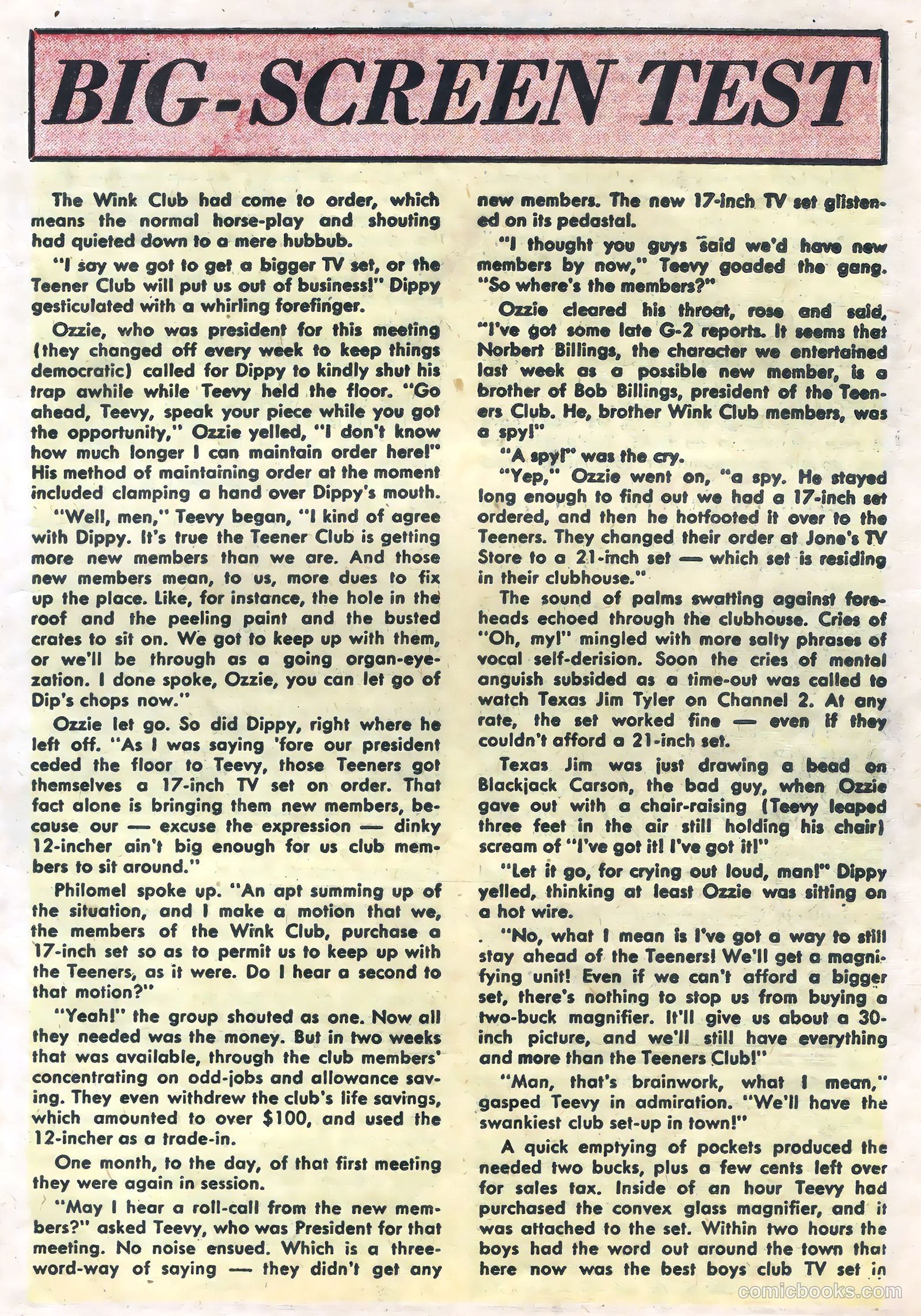TV Teens #4 — page 19 of 36