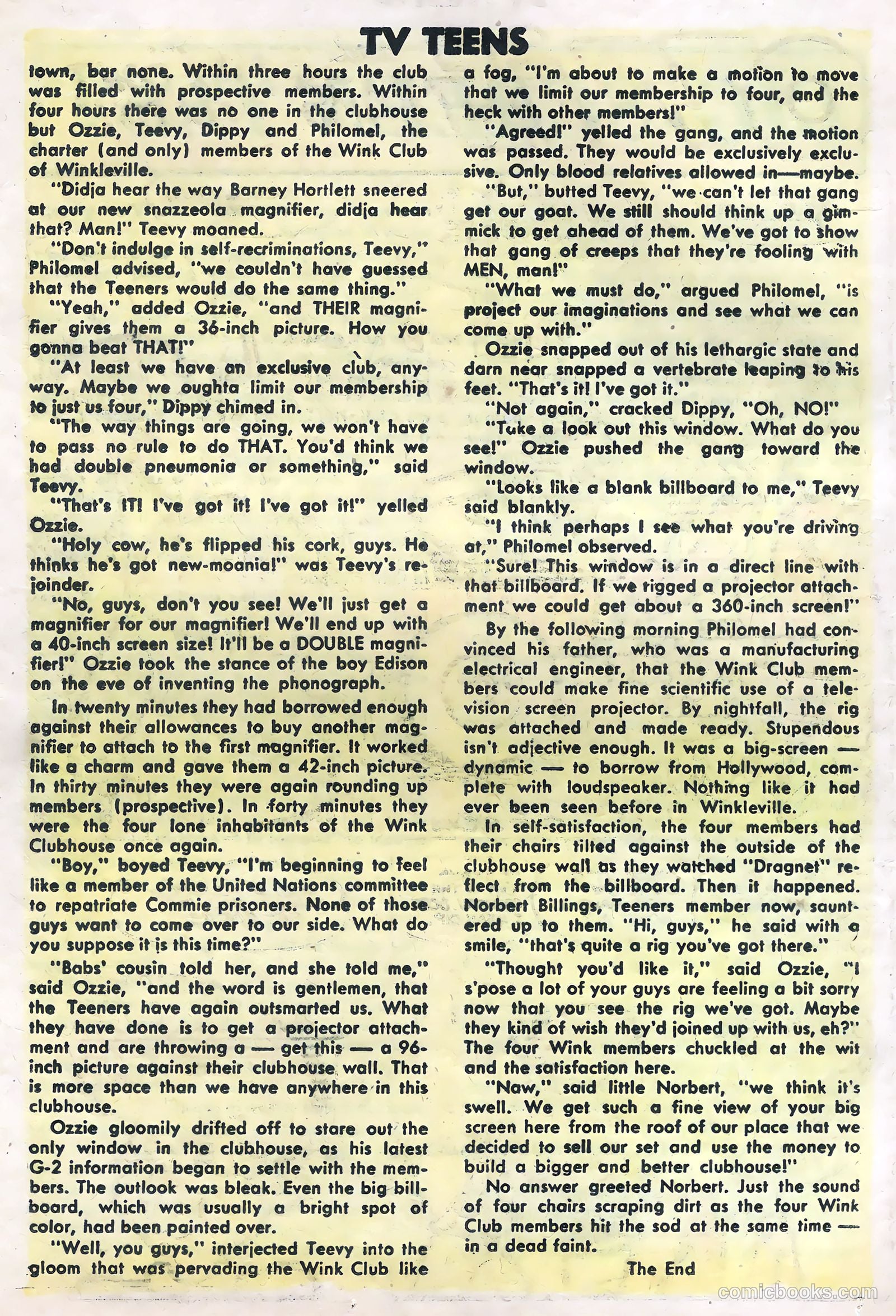 TV Teens #4 — page 20 of 36