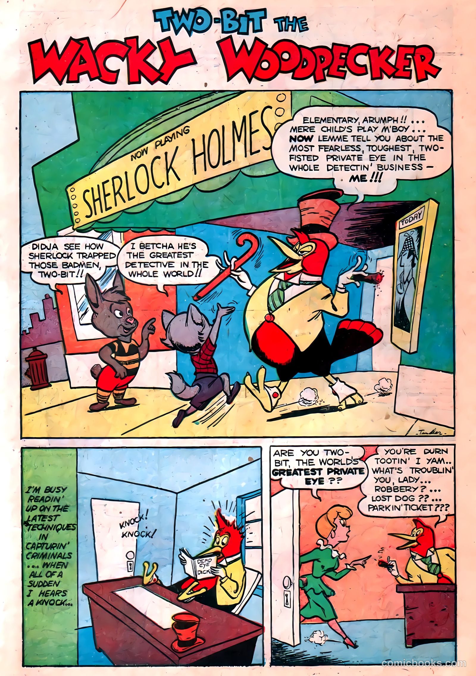 Two-Bit the Wacky Woodpecker #1 — page 3 of 36