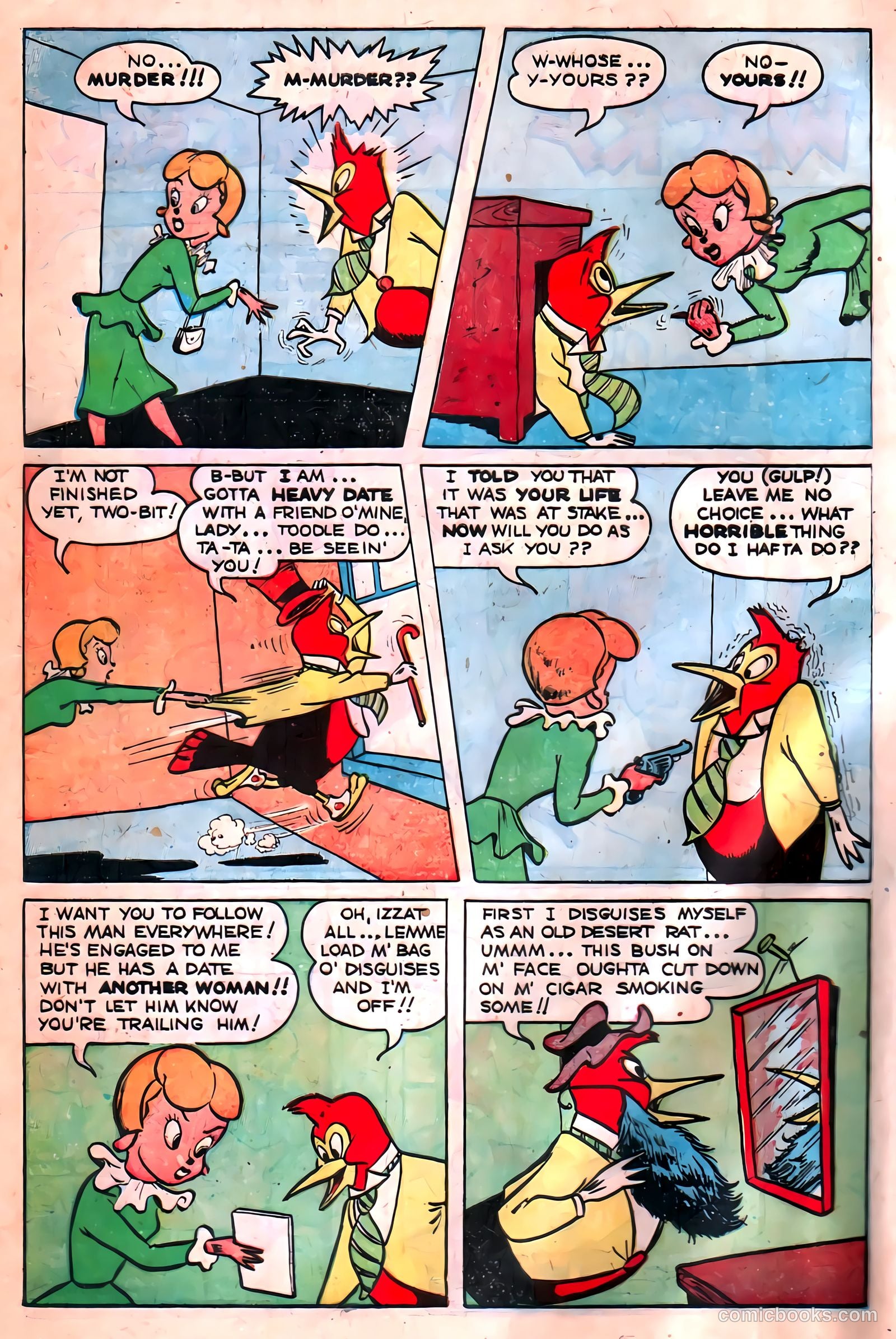 Two-Bit the Wacky Woodpecker #1 — page 4 of 36