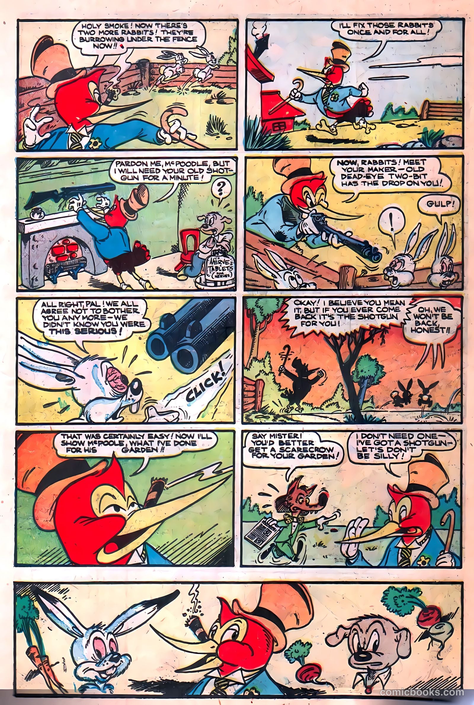 Two-Bit the Wacky Woodpecker #1 — page 11 of 36