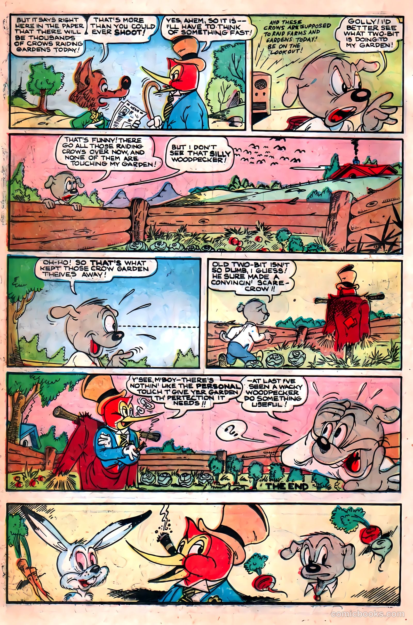 Two-Bit the Wacky Woodpecker #1 — page 12 of 36