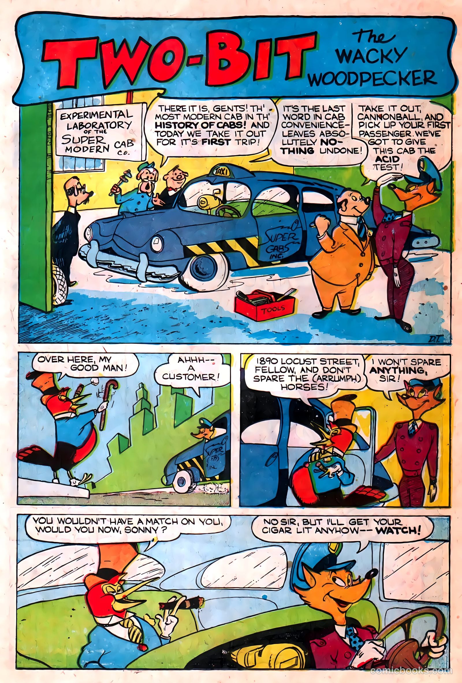 Two-Bit the Wacky Woodpecker #1 — page 13 of 36