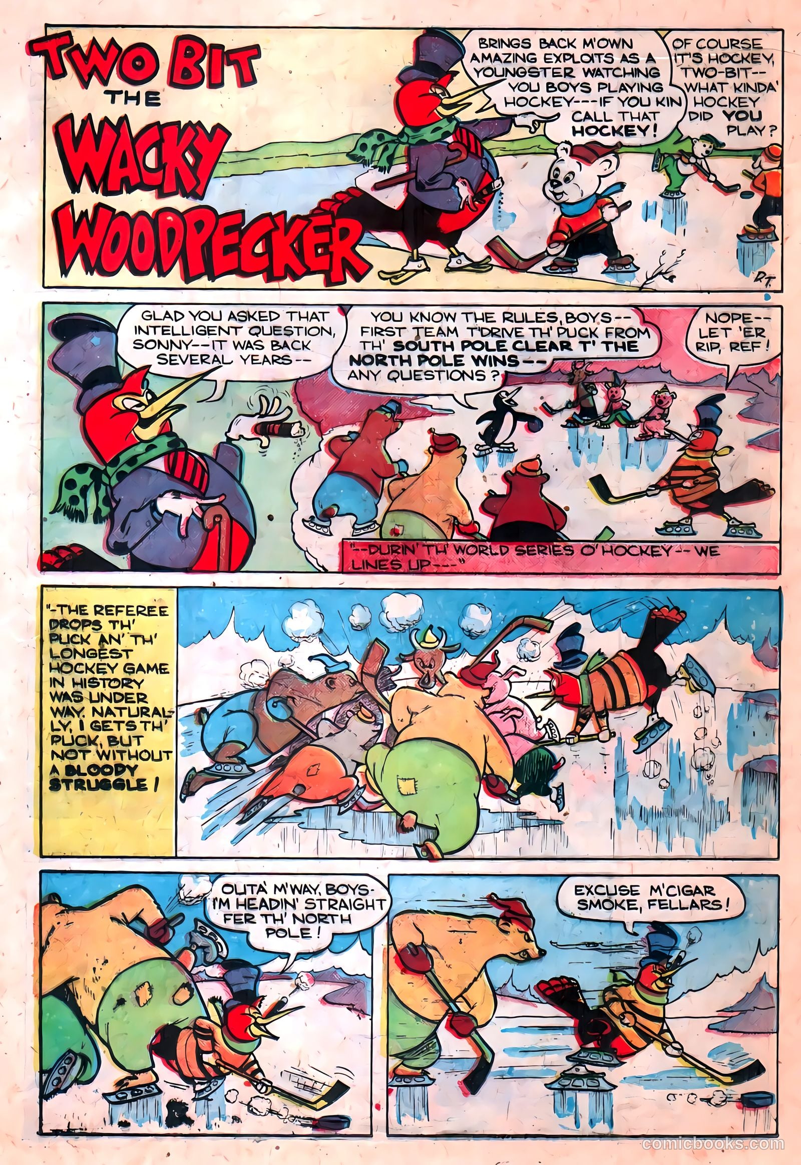 Two-Bit the Wacky Woodpecker #1 — page 17 of 36