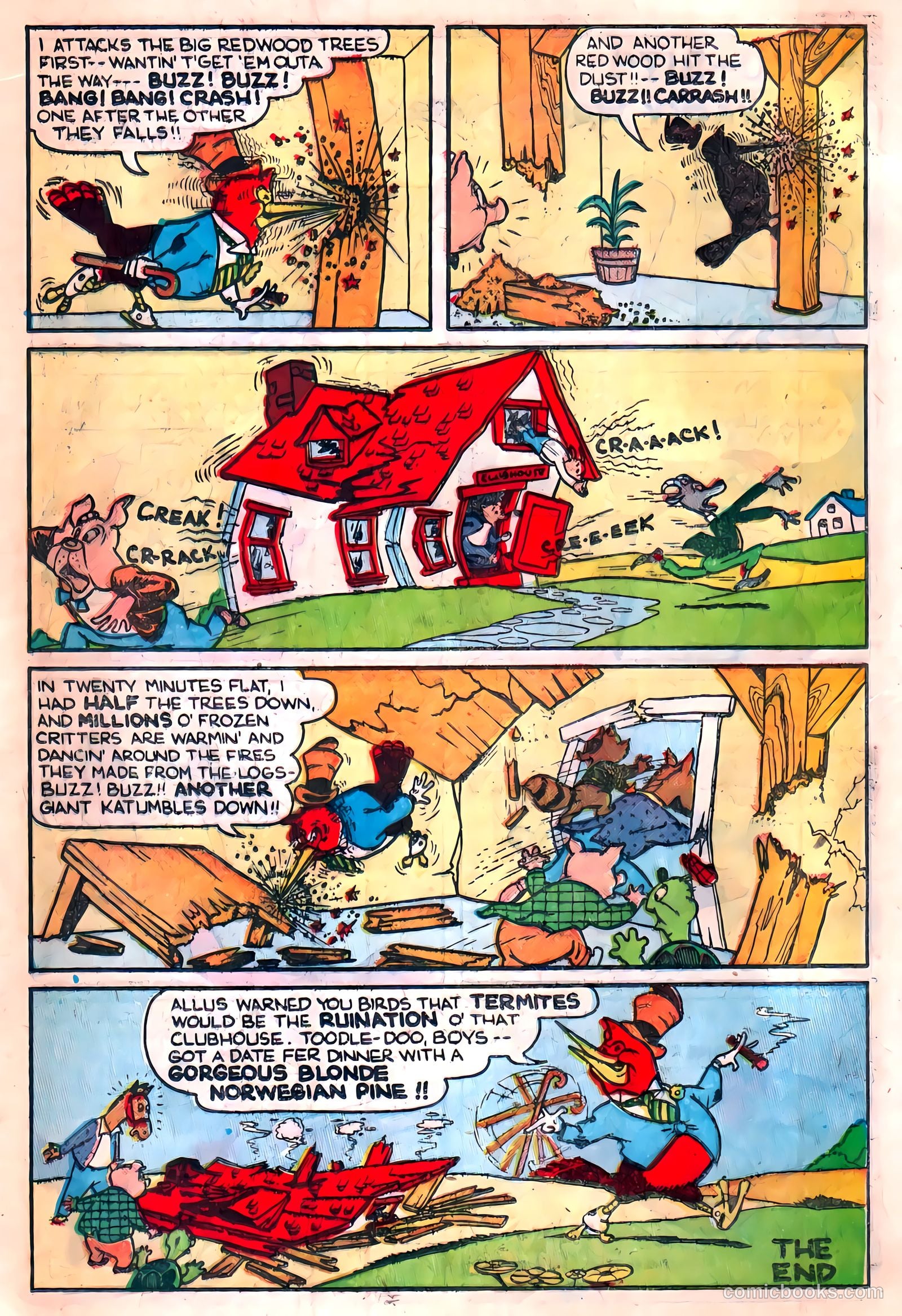 Two-Bit the Wacky Woodpecker #1 — page 22 of 36
