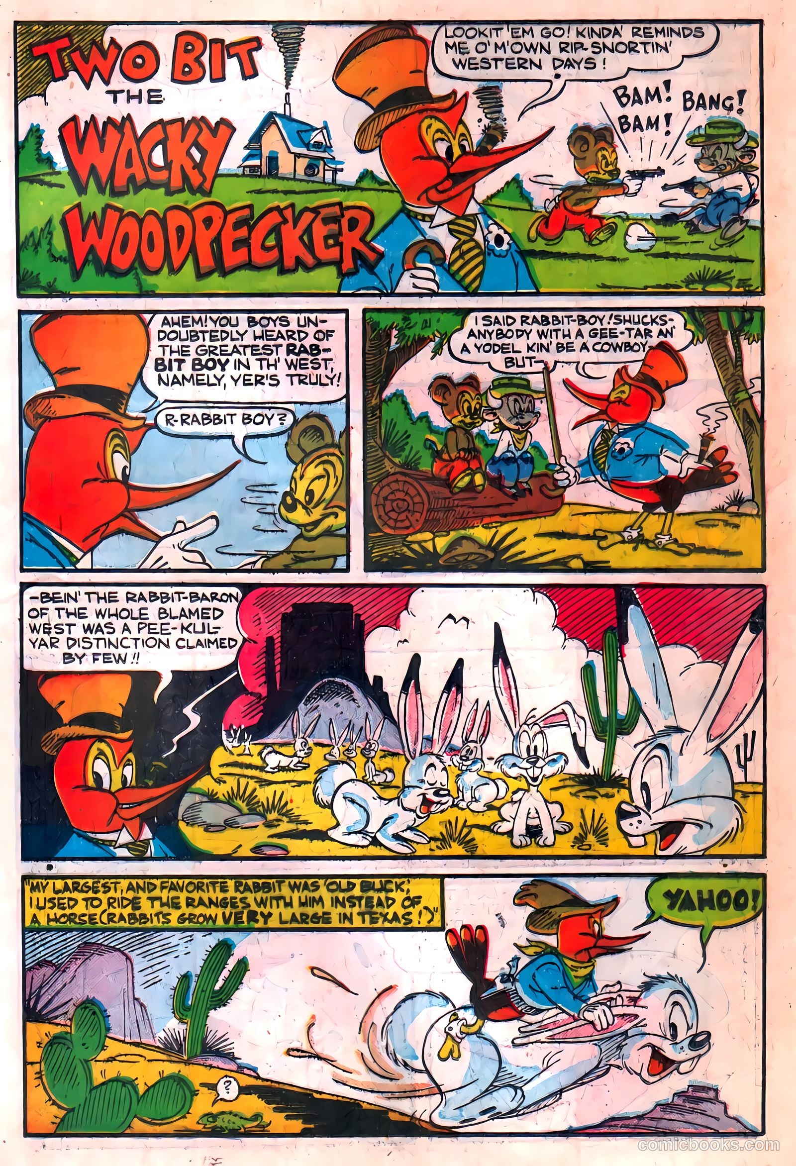 Two-Bit the Wacky Woodpecker #1 — page 23 of 36
