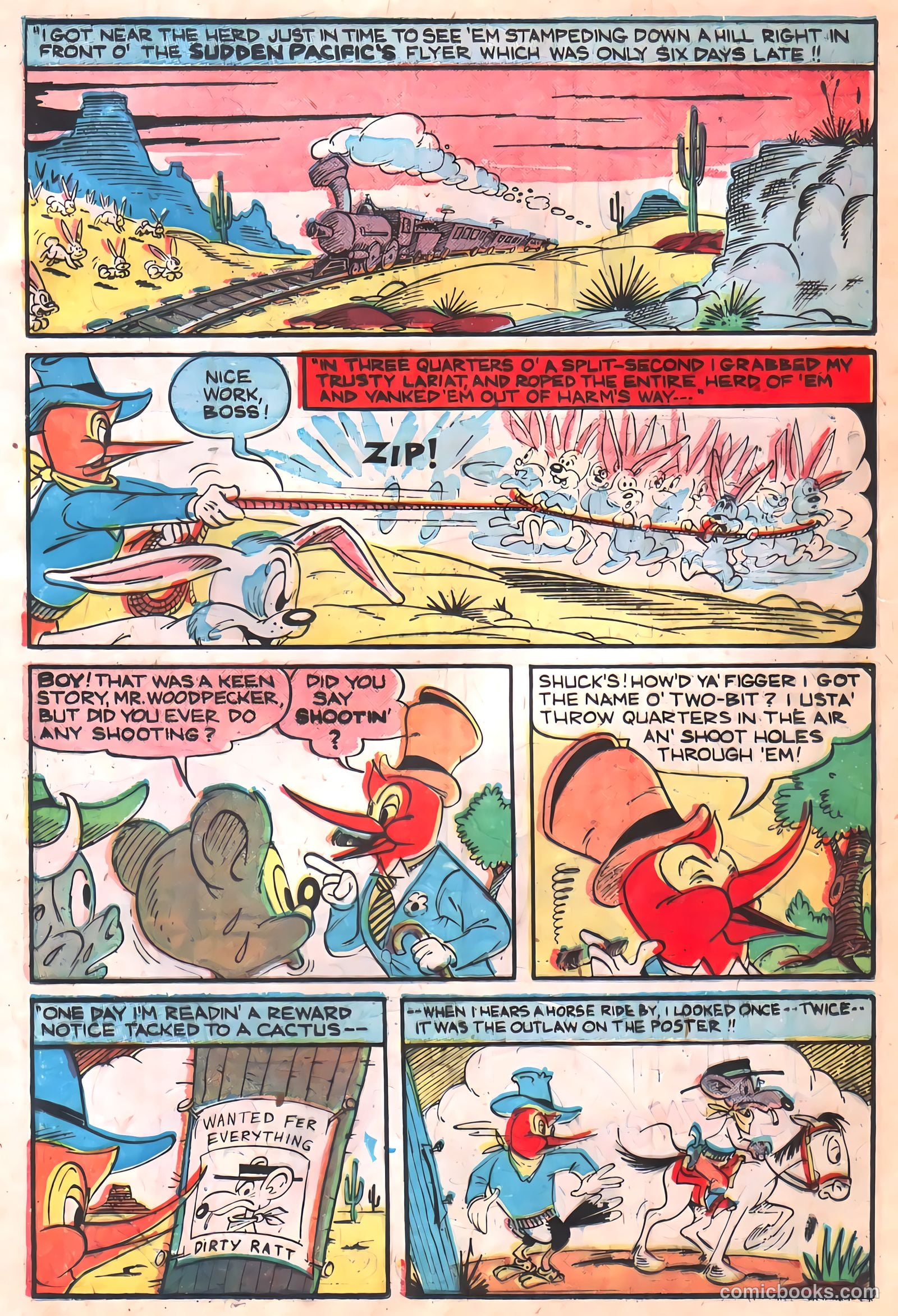 Two-Bit the Wacky Woodpecker #1 — page 25 of 36