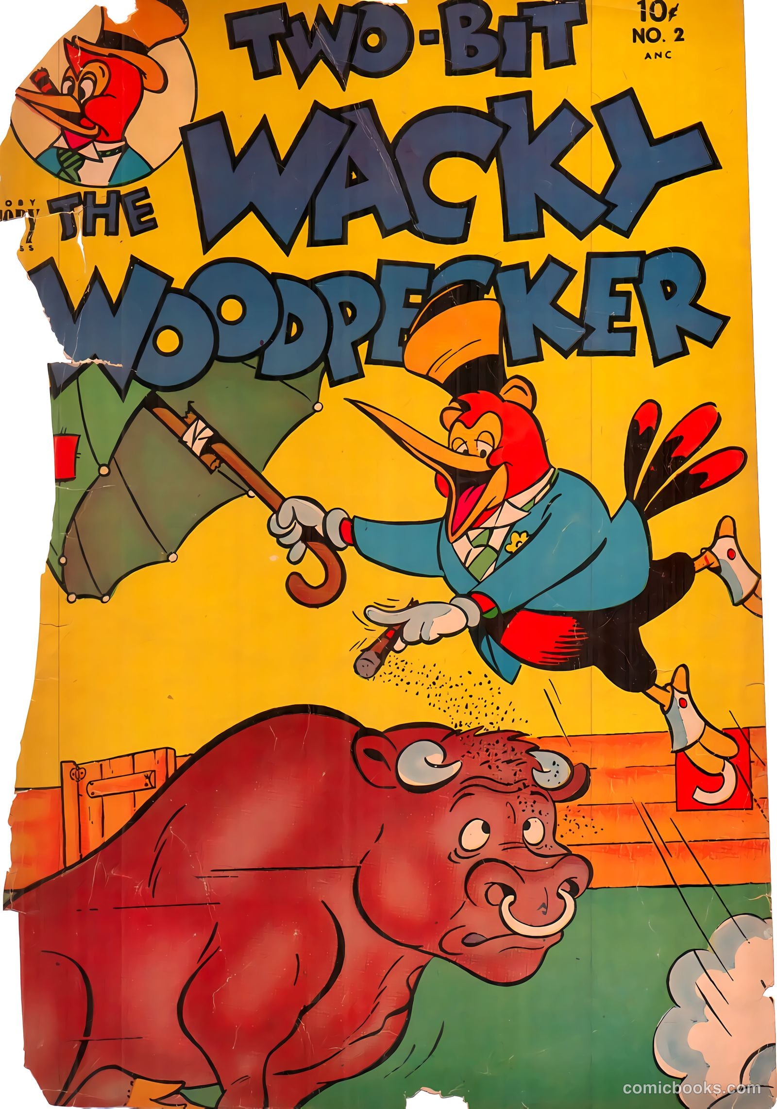 Two-Bit the Wacky Woodpecker #2 — page 1 of 36