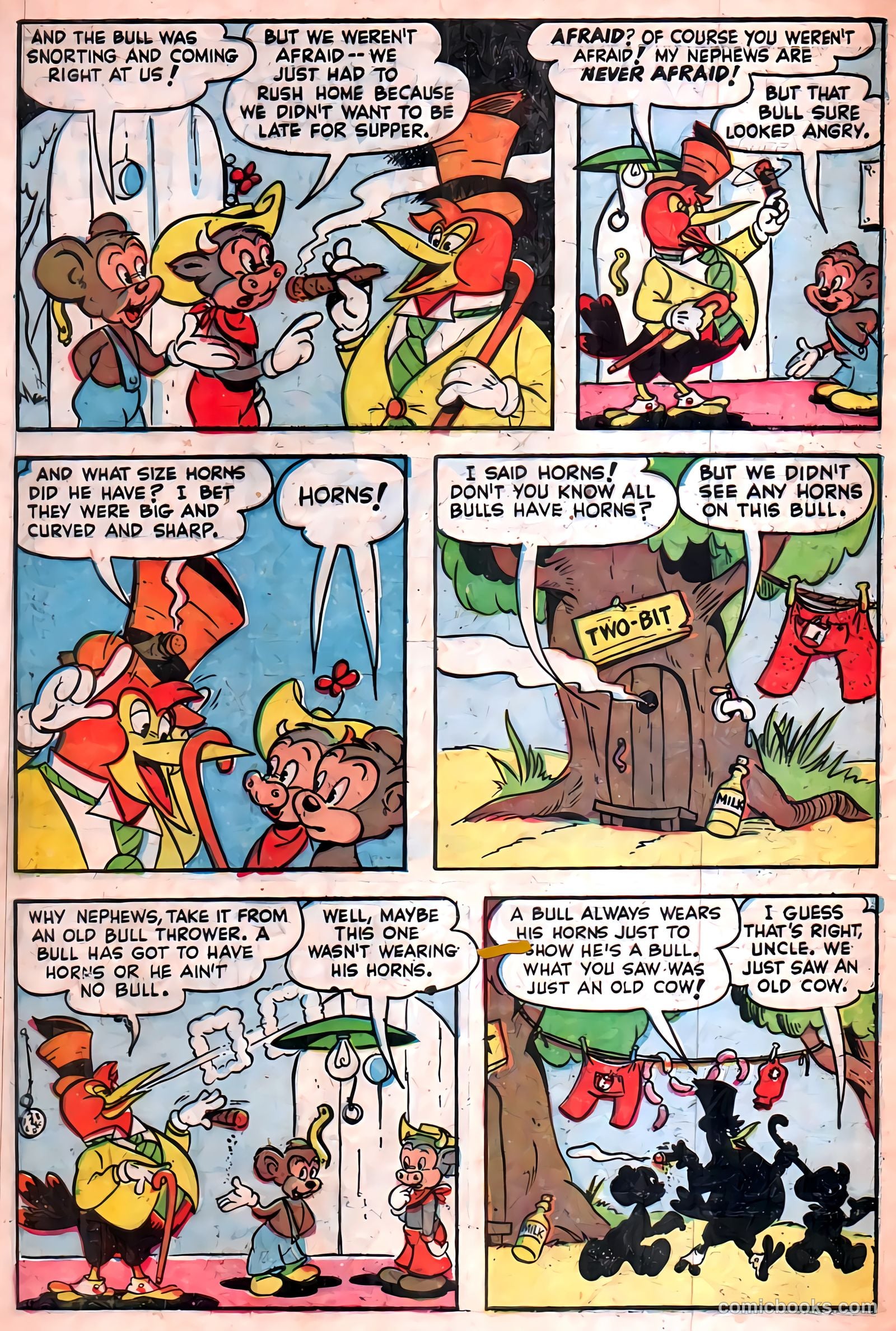 Two-Bit the Wacky Woodpecker #2 — page 4 of 36