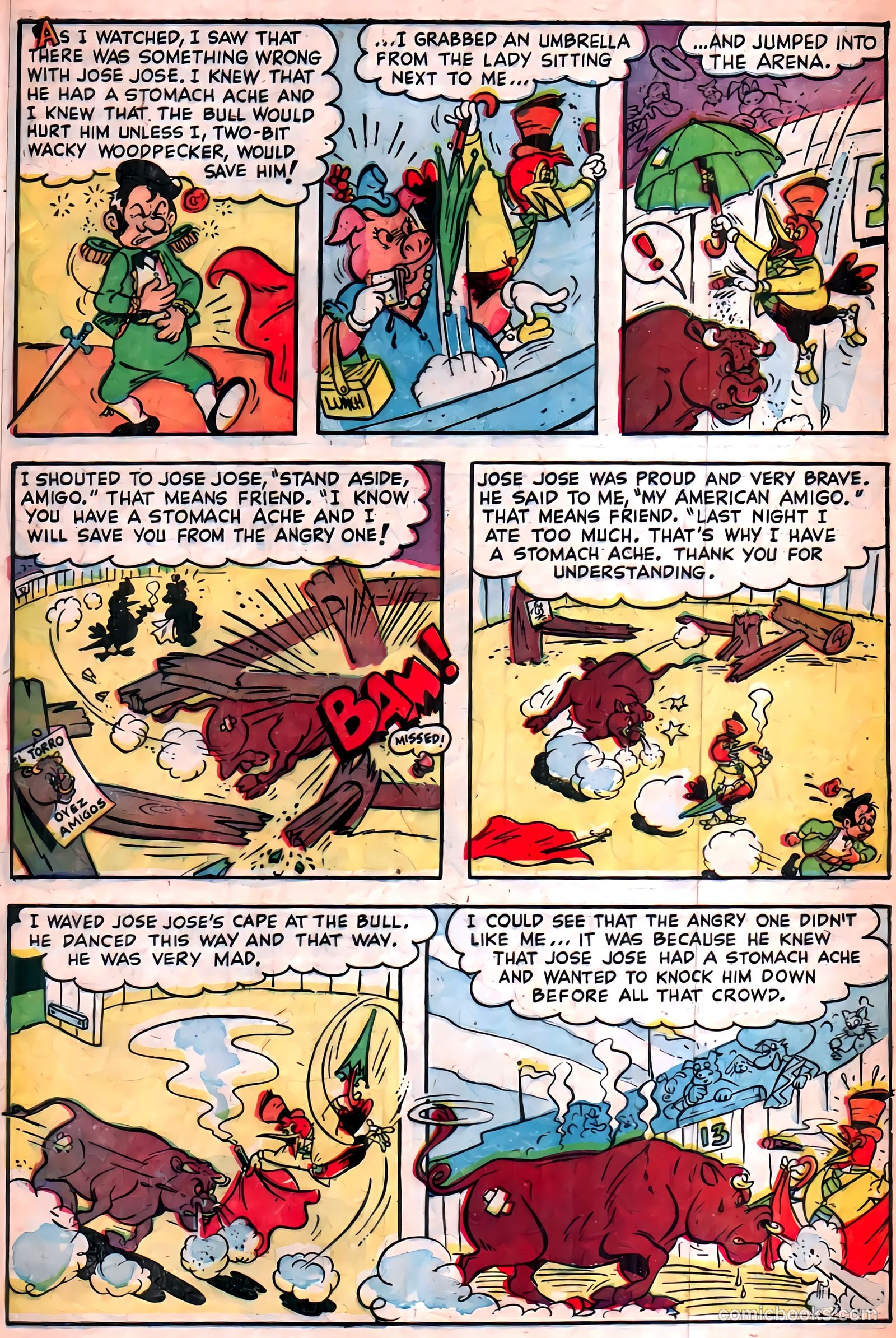Two-Bit the Wacky Woodpecker #2 — page 6 of 36