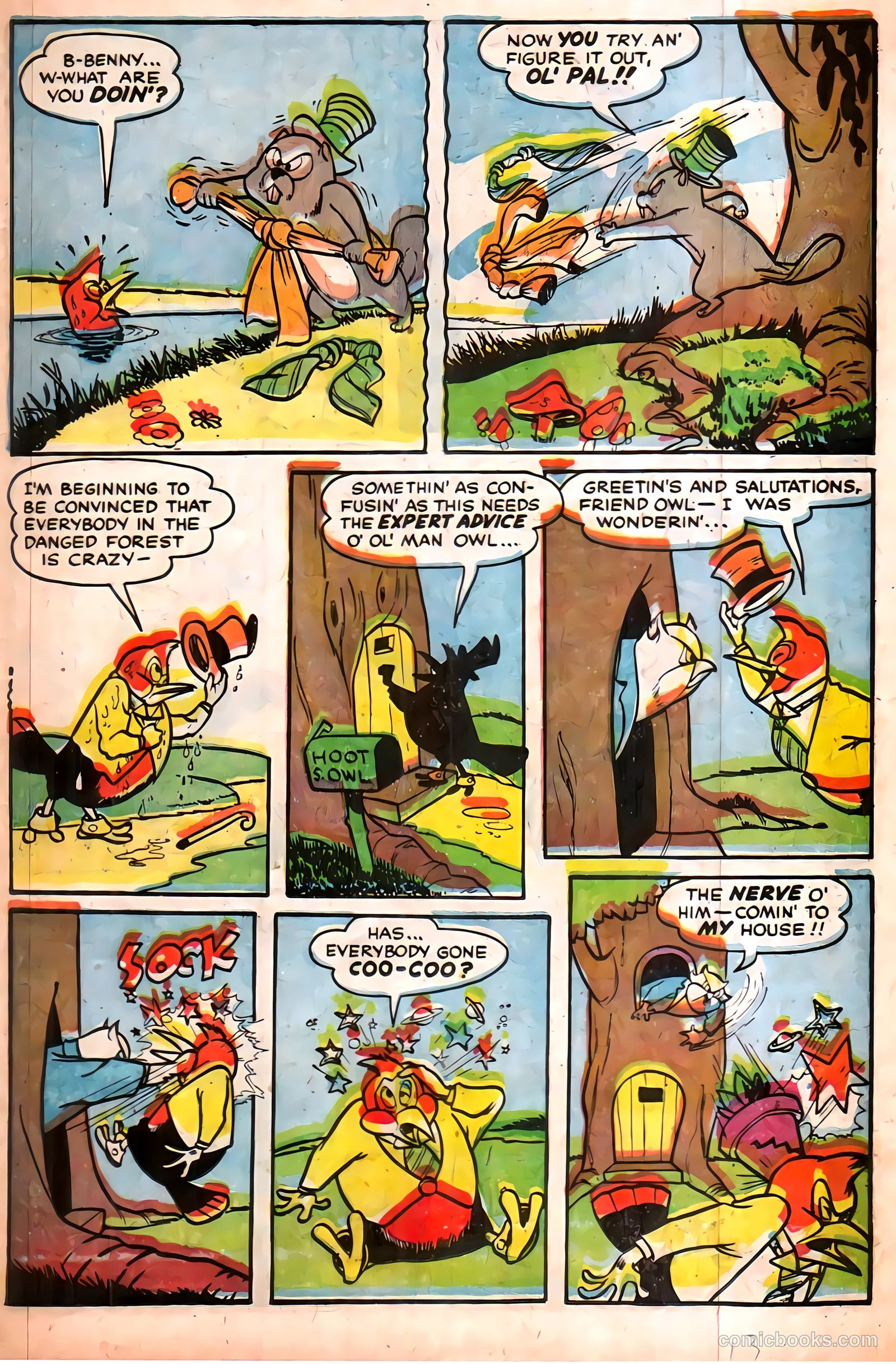 Two-Bit the Wacky Woodpecker #2 — page 13 of 36
