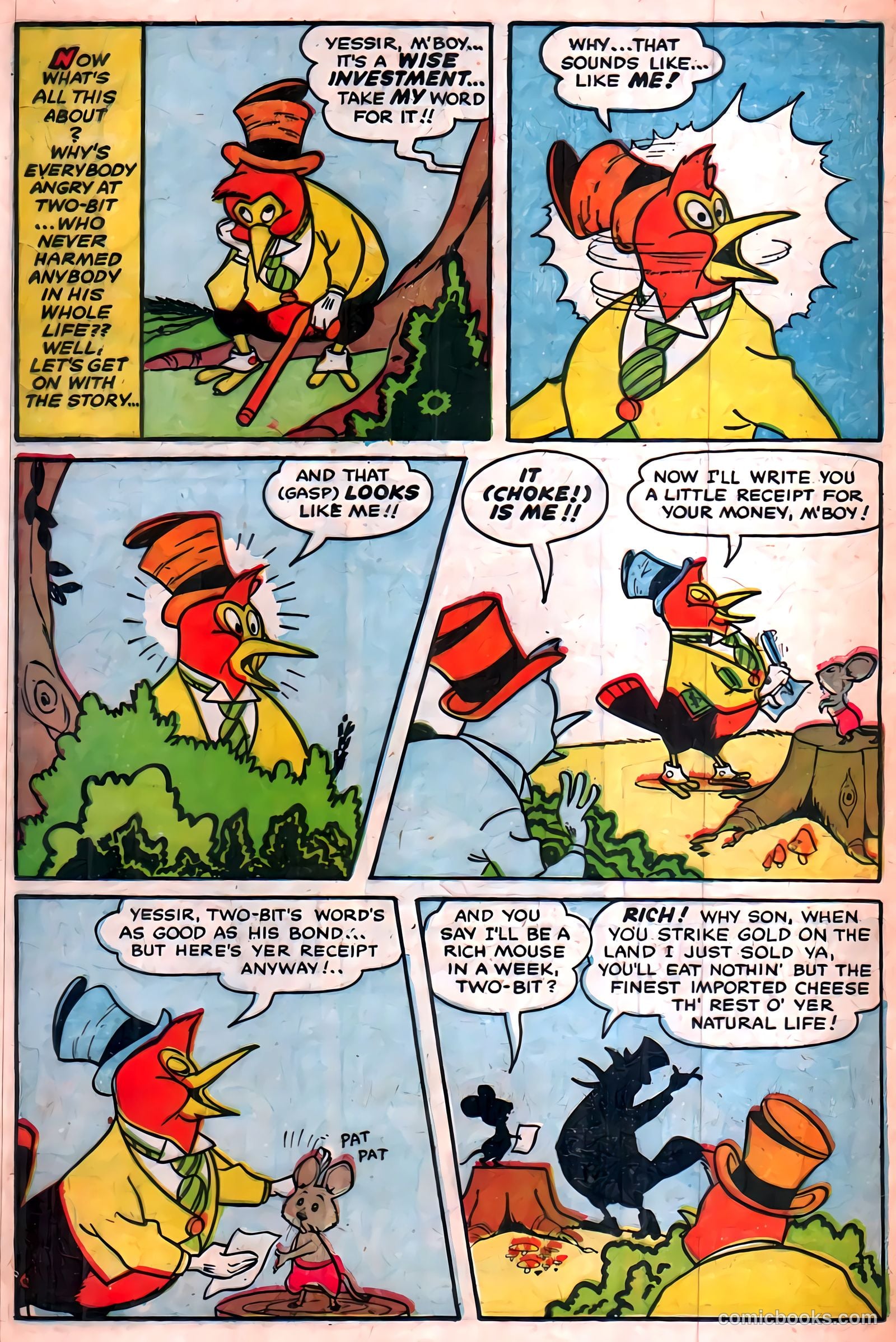 Two-Bit the Wacky Woodpecker #2 — page 14 of 36