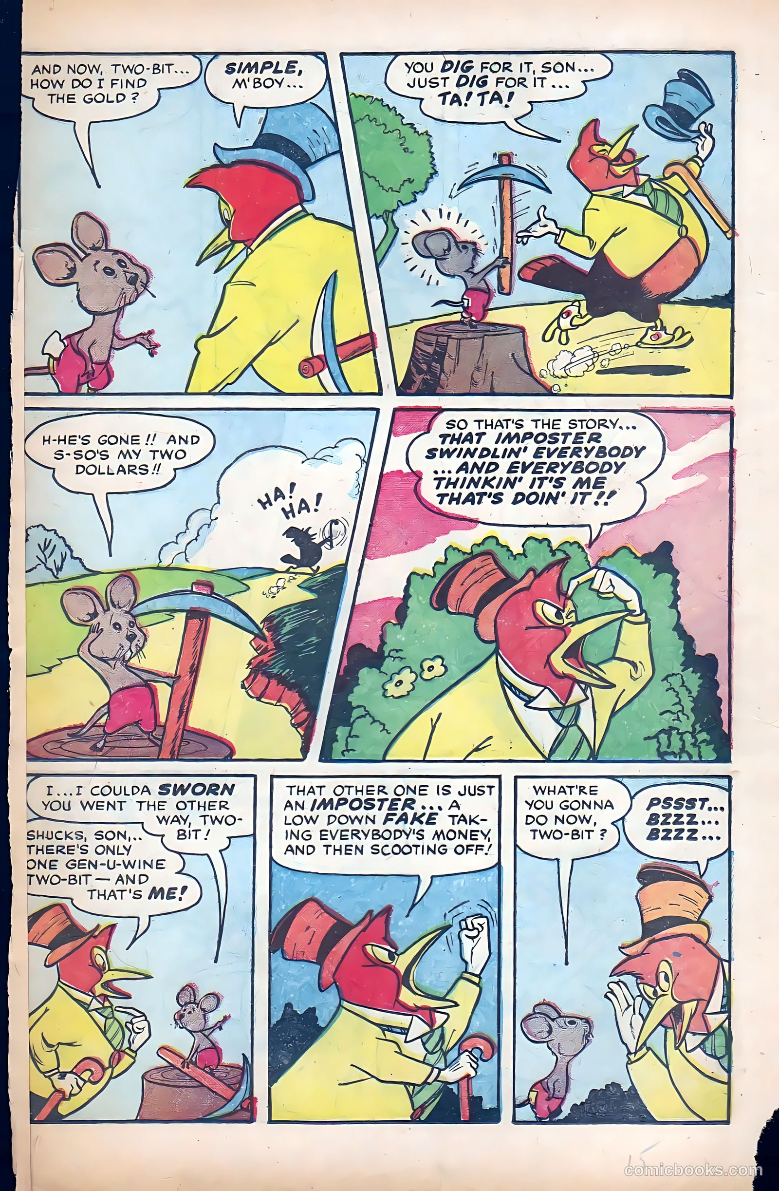 Two-Bit the Wacky Woodpecker #2 — page 15 of 36