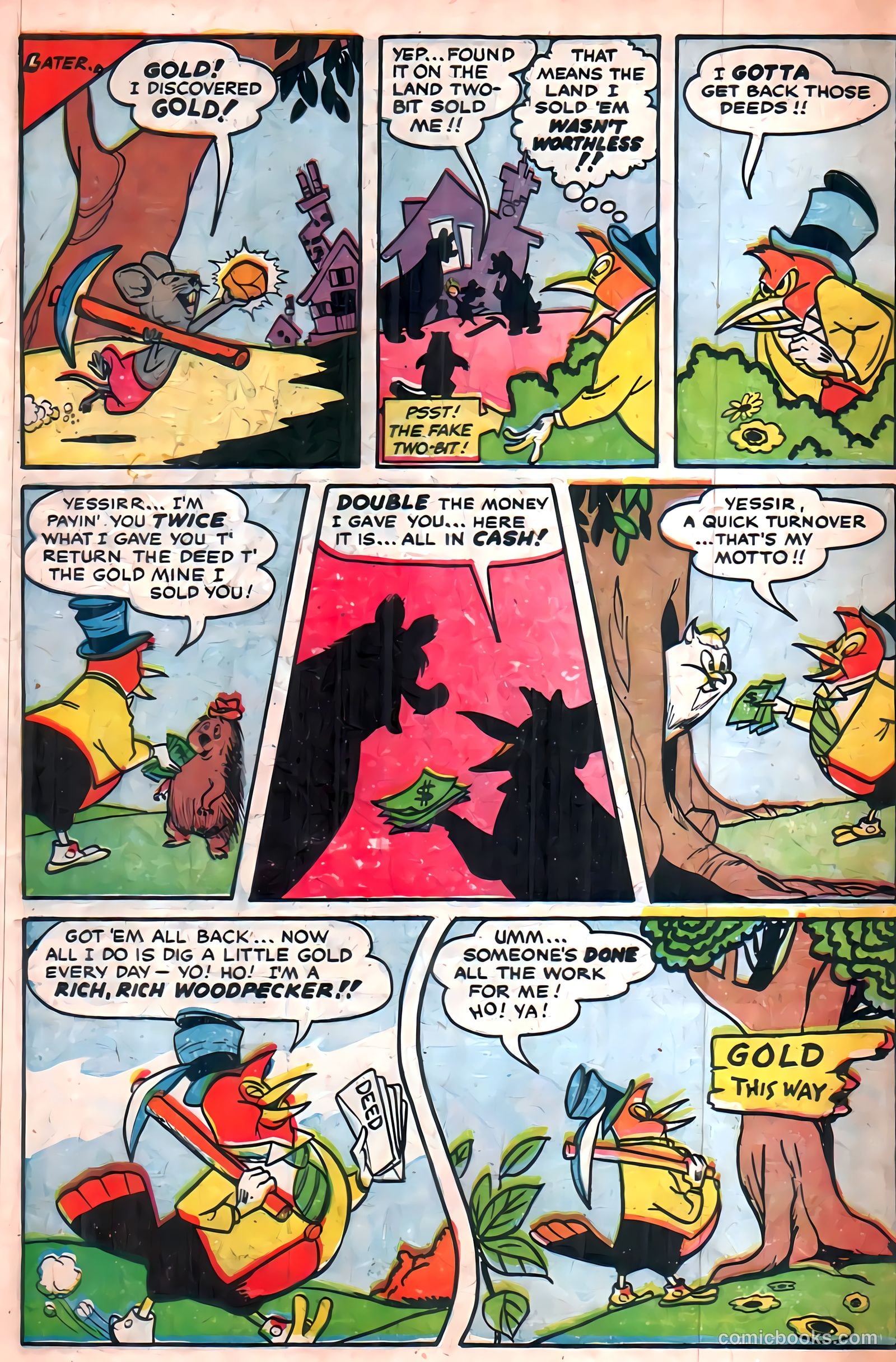 Two-Bit the Wacky Woodpecker #2 — page 16 of 36