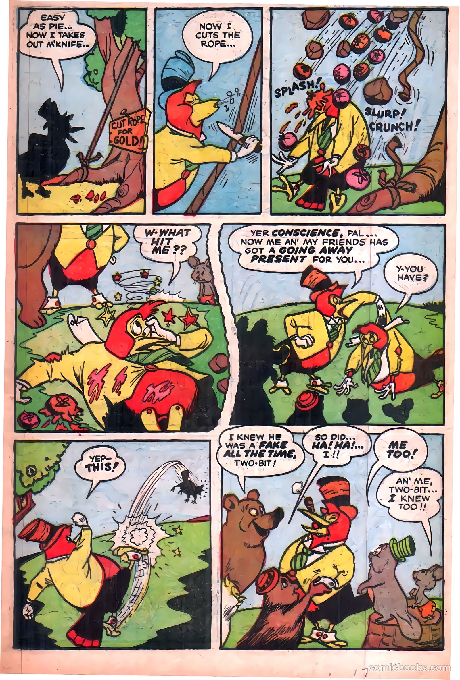 Two-Bit the Wacky Woodpecker #2 — page 17 of 36