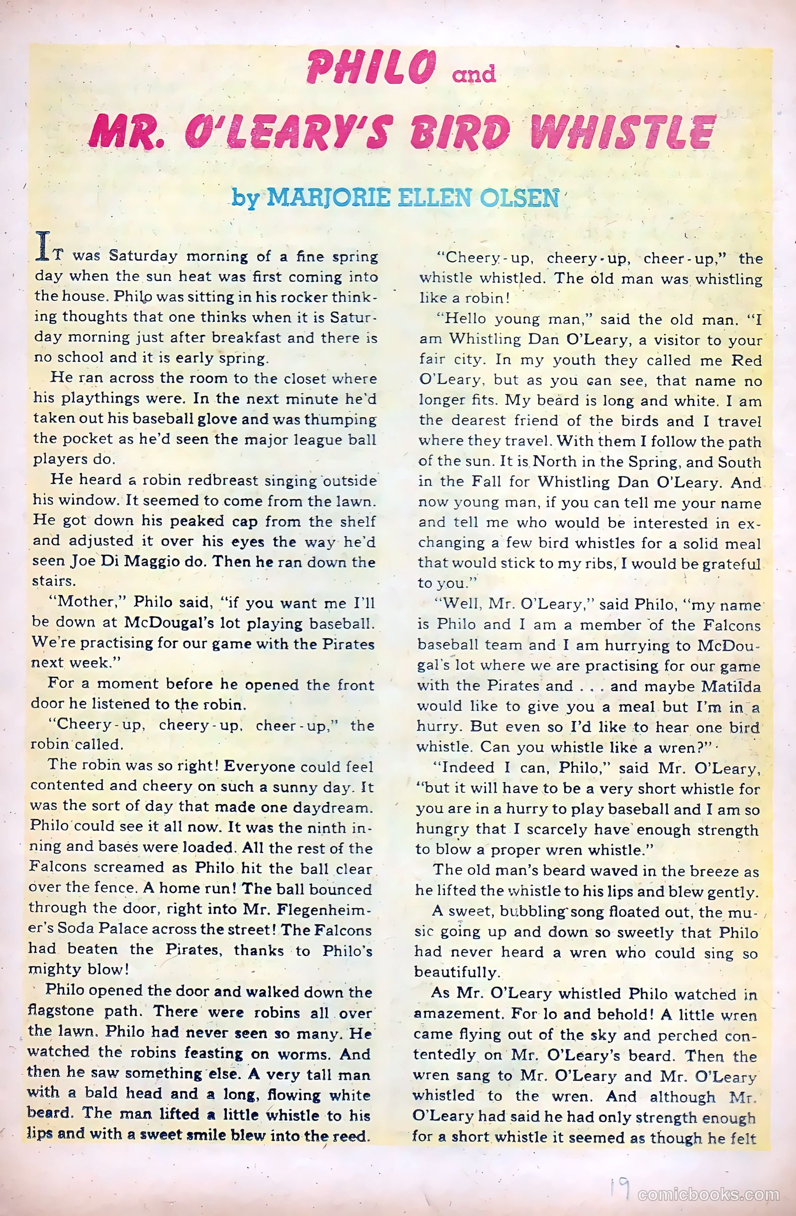 Two-Bit the Wacky Woodpecker #2 — page 19 of 36