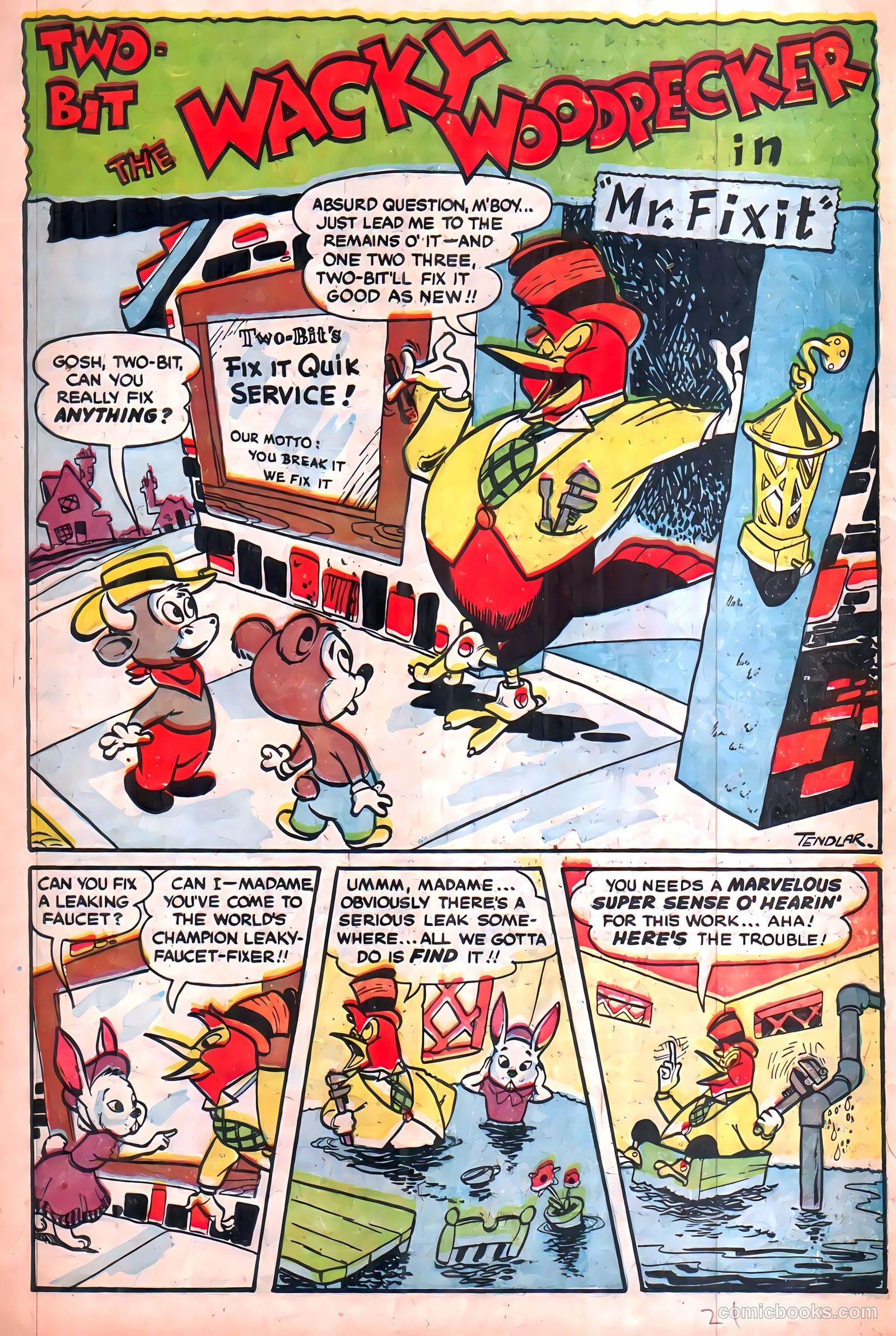 Two-Bit the Wacky Woodpecker #2 — page 21 of 36