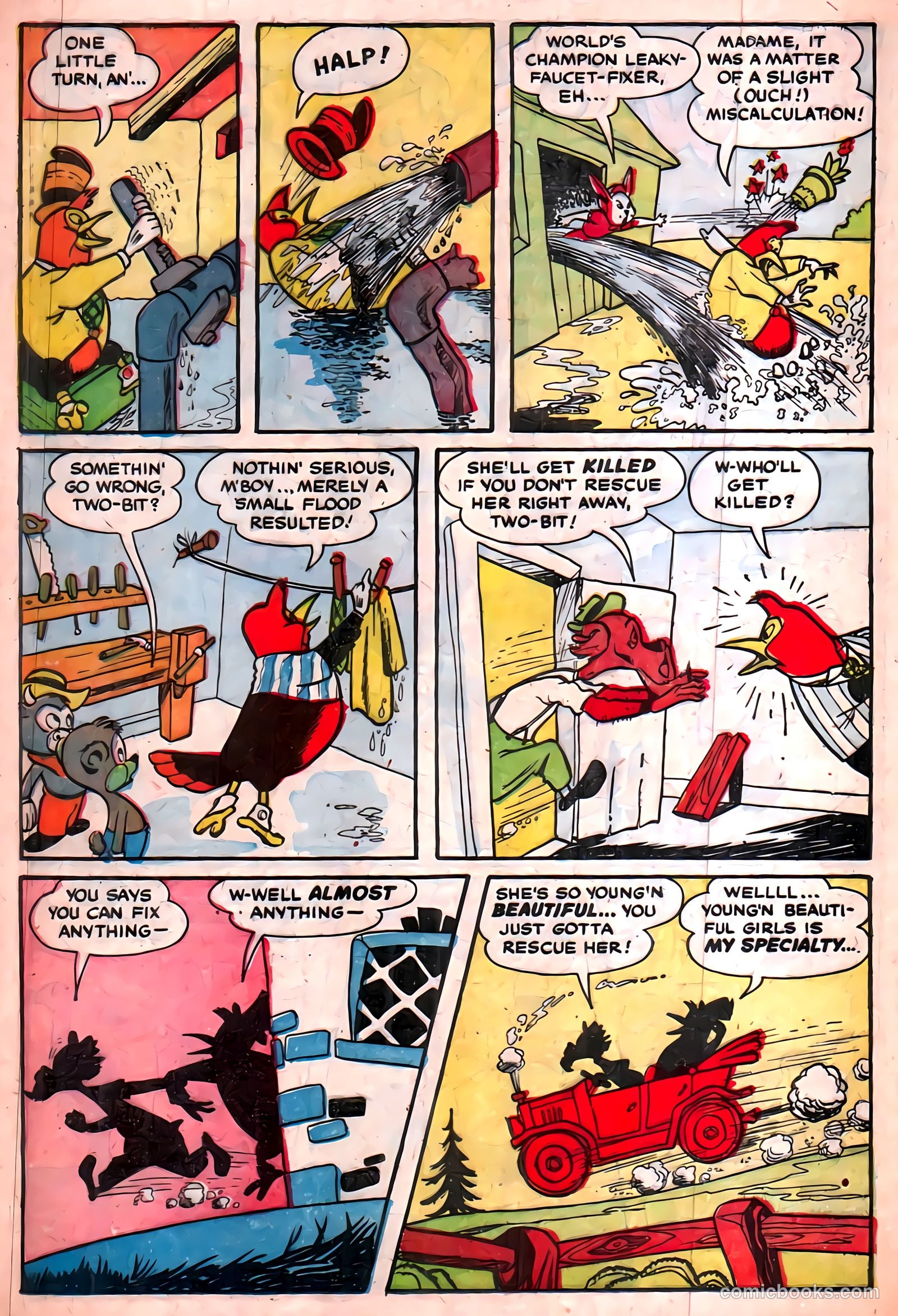 Two-Bit the Wacky Woodpecker #2 — page 22 of 36