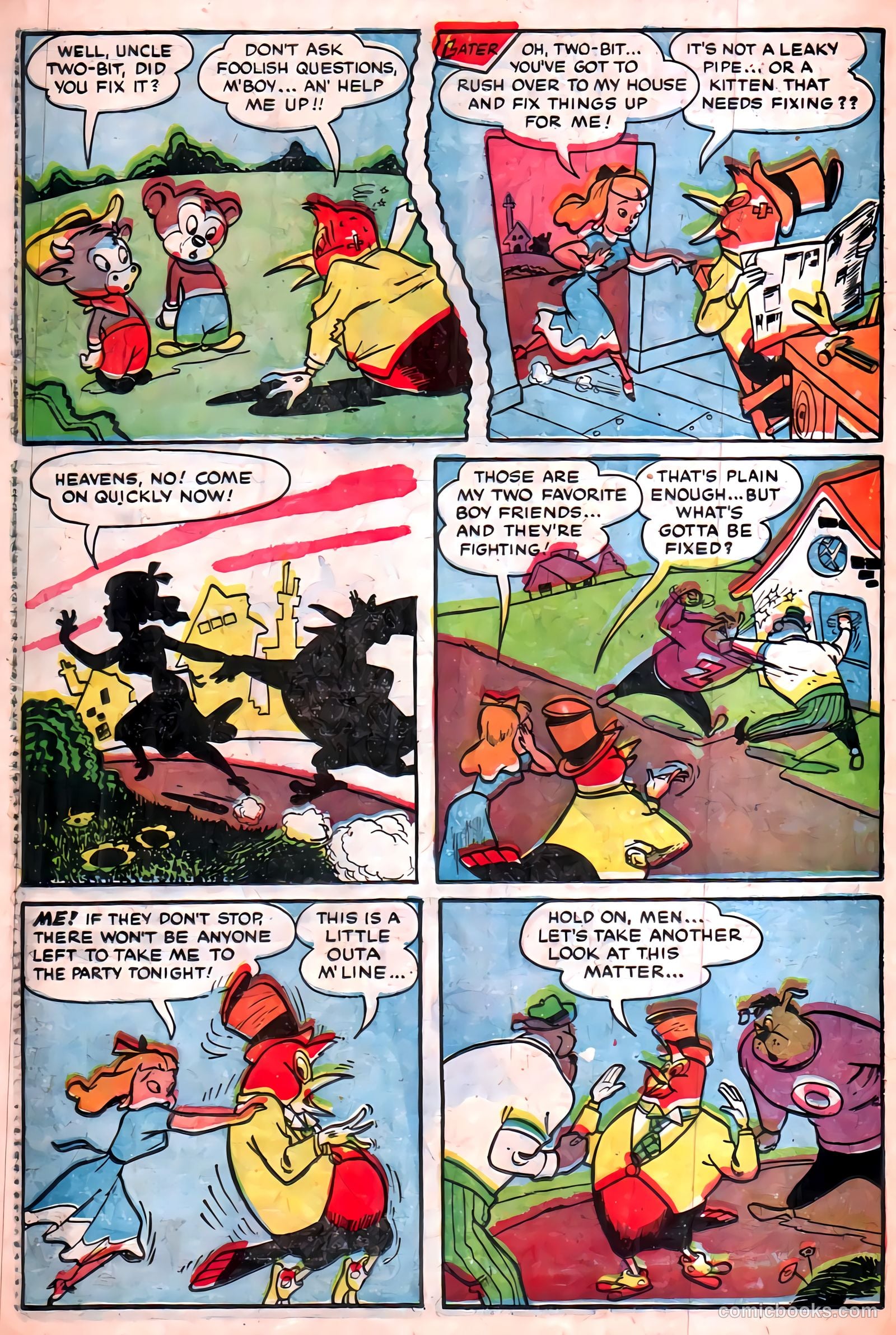 Two-Bit the Wacky Woodpecker #2 — page 24 of 36
